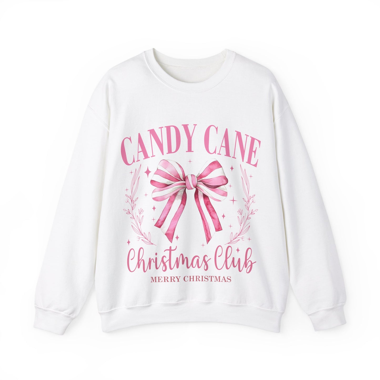 Candy Cane Christmas Club Sweatshirt - Unisex Heavy Blend™ Crewneck