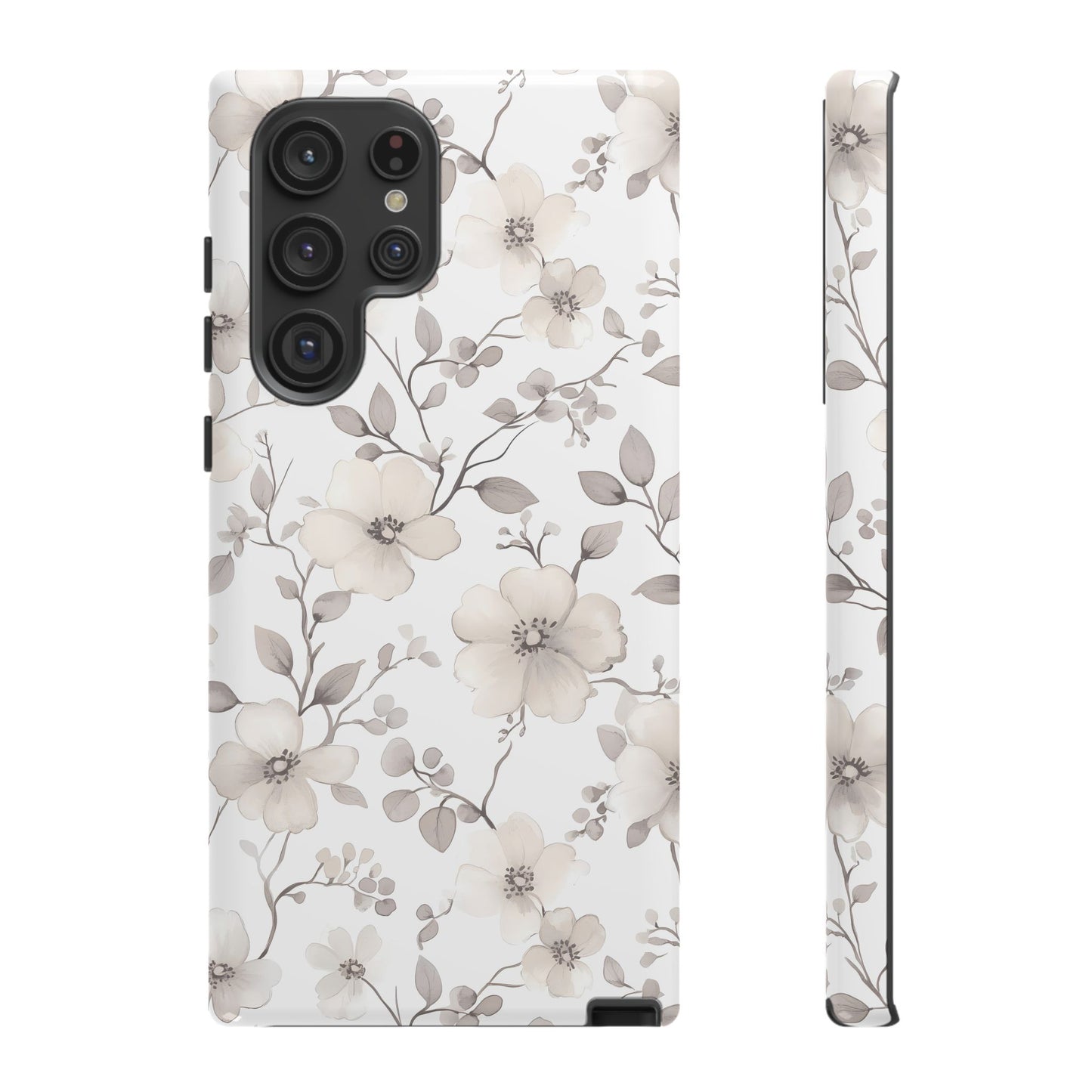 Elegant Floral Phone Case - Tough & Stylish Protection