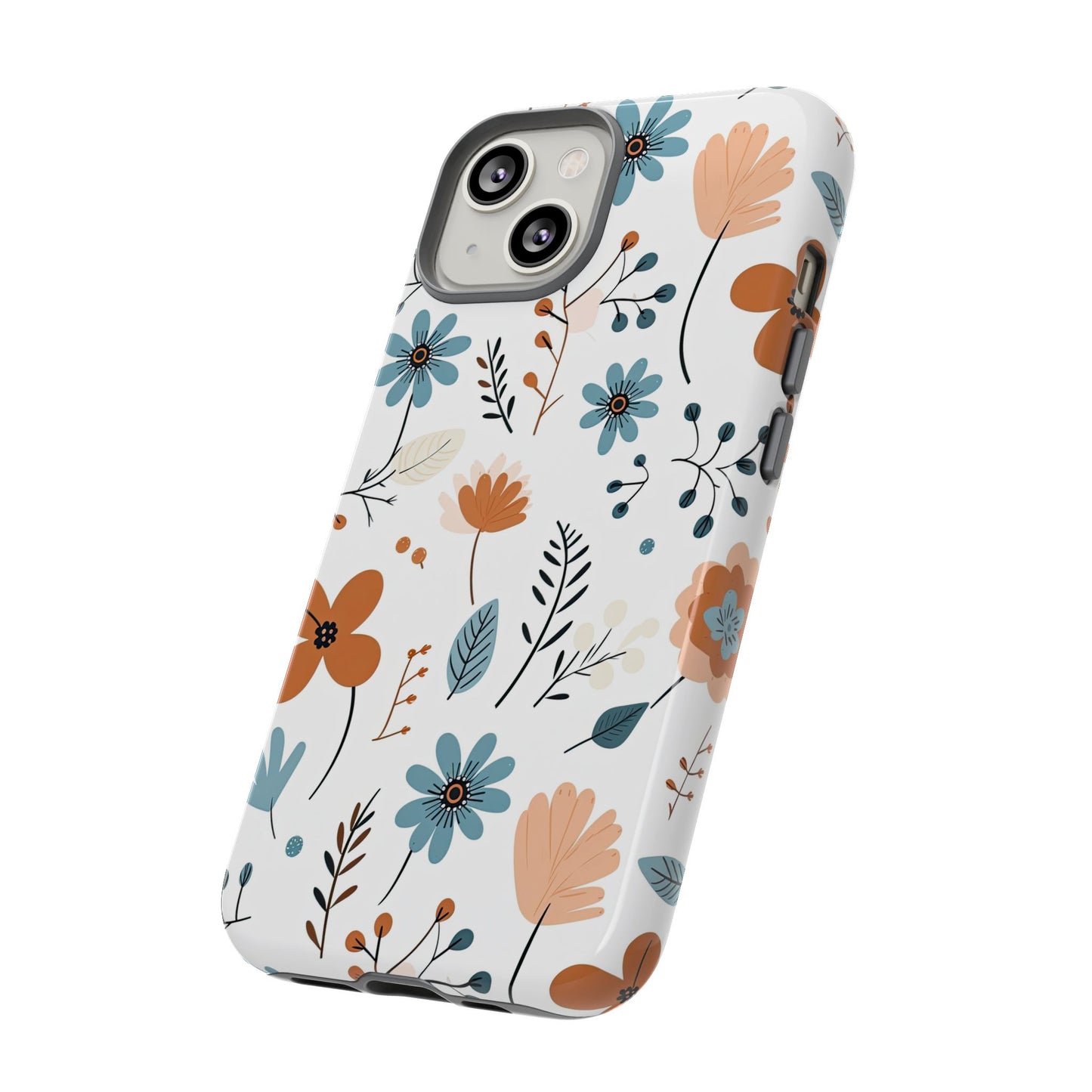 Floral Tough Phone Case - Vibrant Design for Nature Lovers