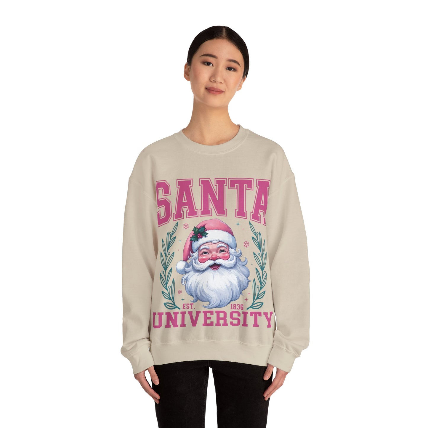 Unisex Heavy Blend™ Crewneck Sweatshirt Santa university