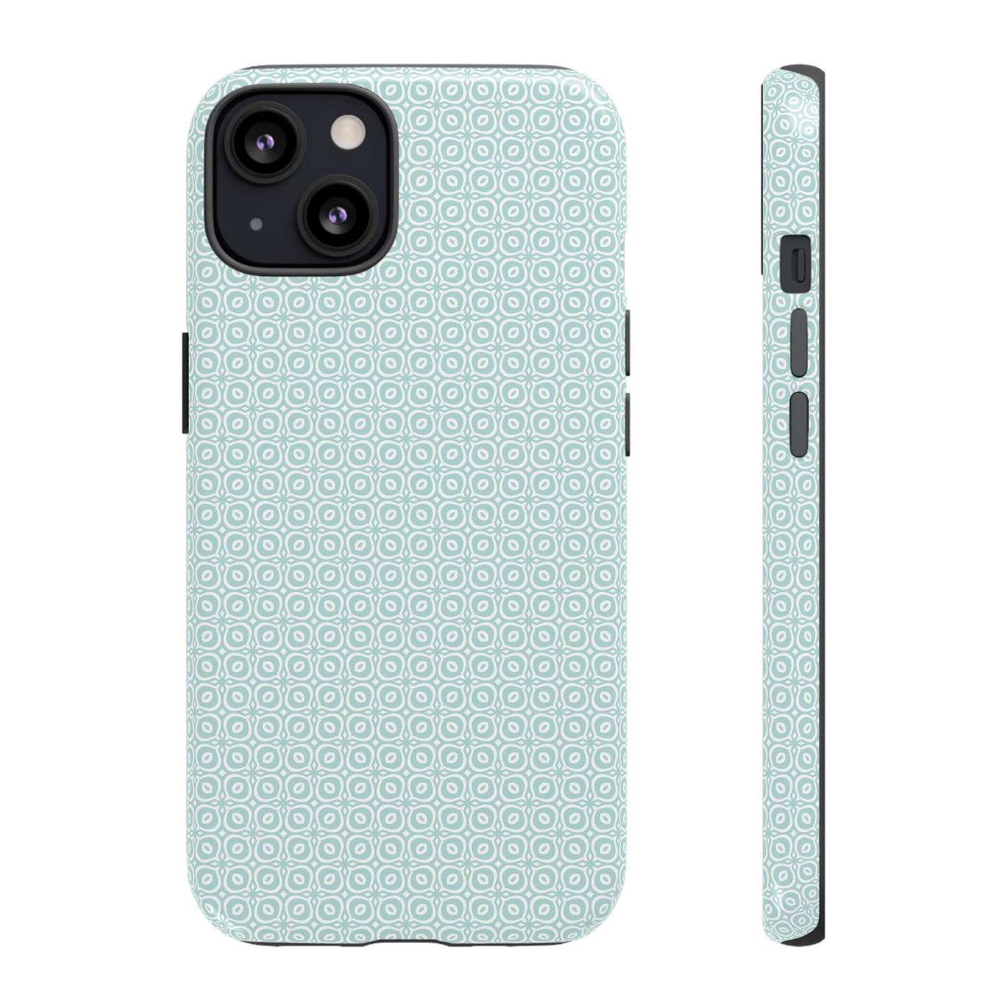 Stylish Tough Phone Case with Geometric Pattern