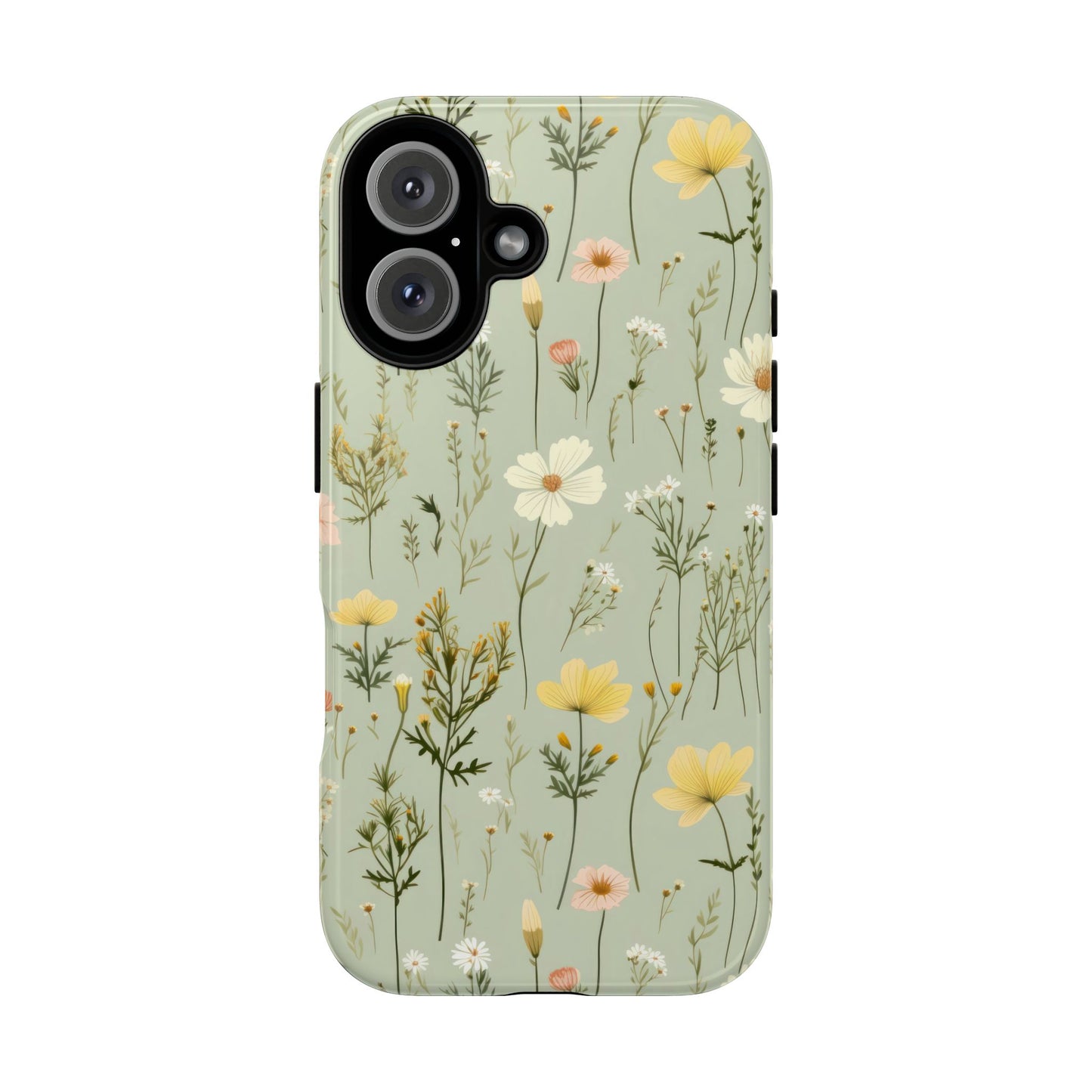 Floral Tough Phone Case - Stylish and Durable for Nature Lovers