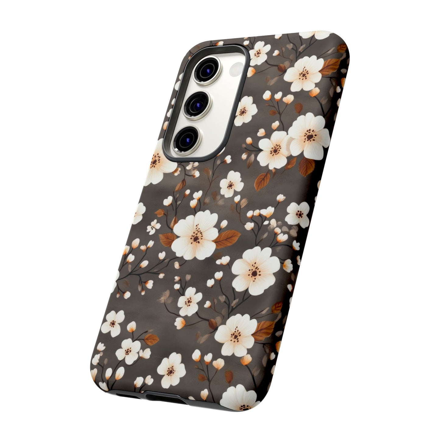 Floral Tough Case for iPhone - Elegant Flower Design Phone Cover