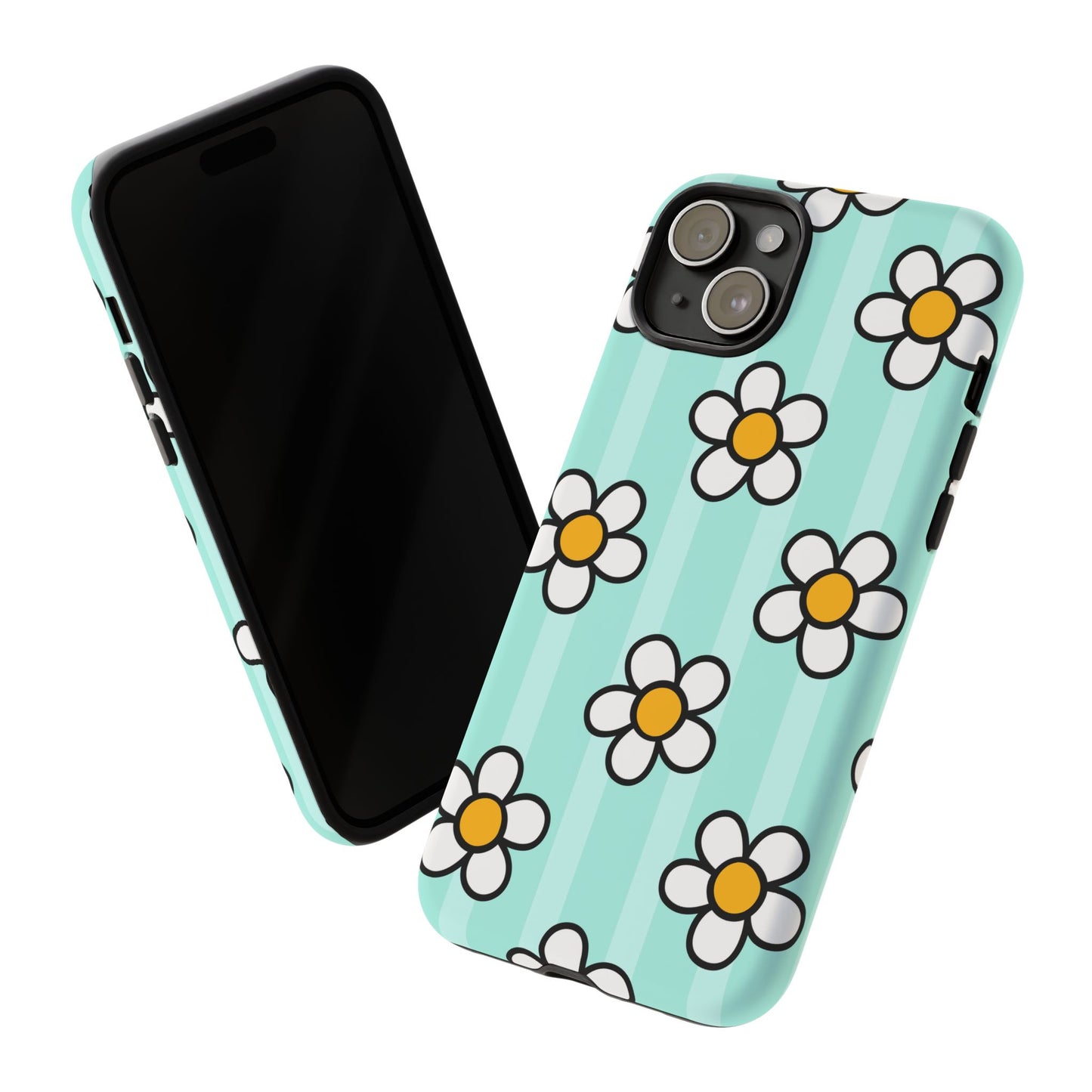 Daisy Phone Case - Tough, Stylish & Fun for Floral Lovers