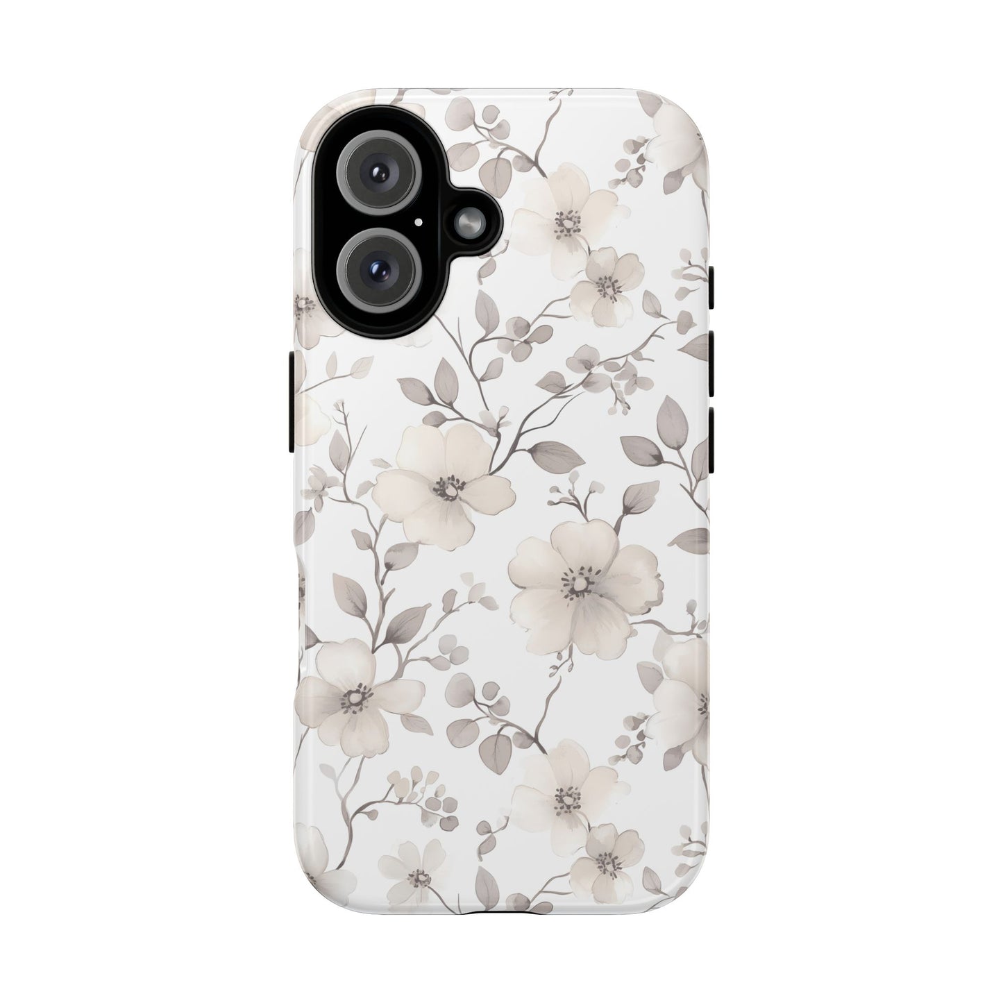 Elegant Floral Phone Case - Tough & Stylish Protection