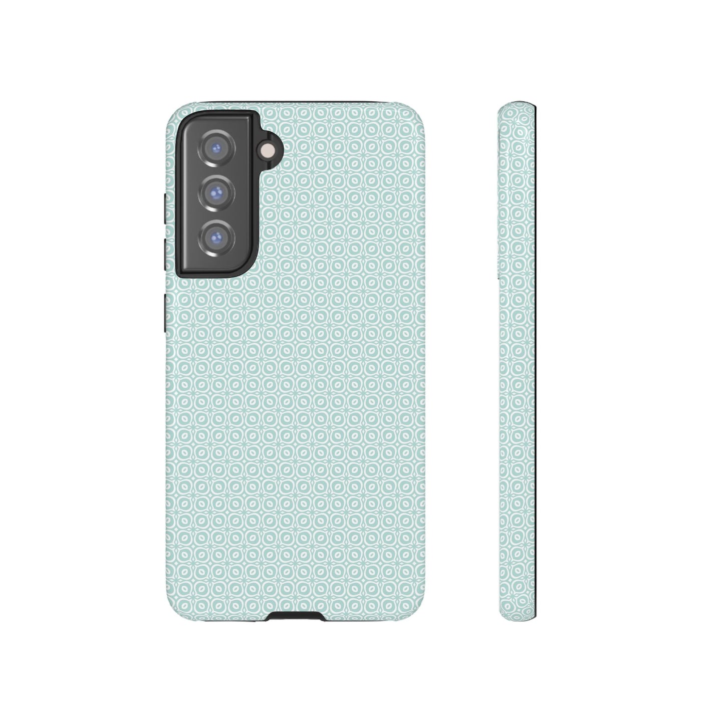 Stylish Tough Phone Case with Geometric Pattern