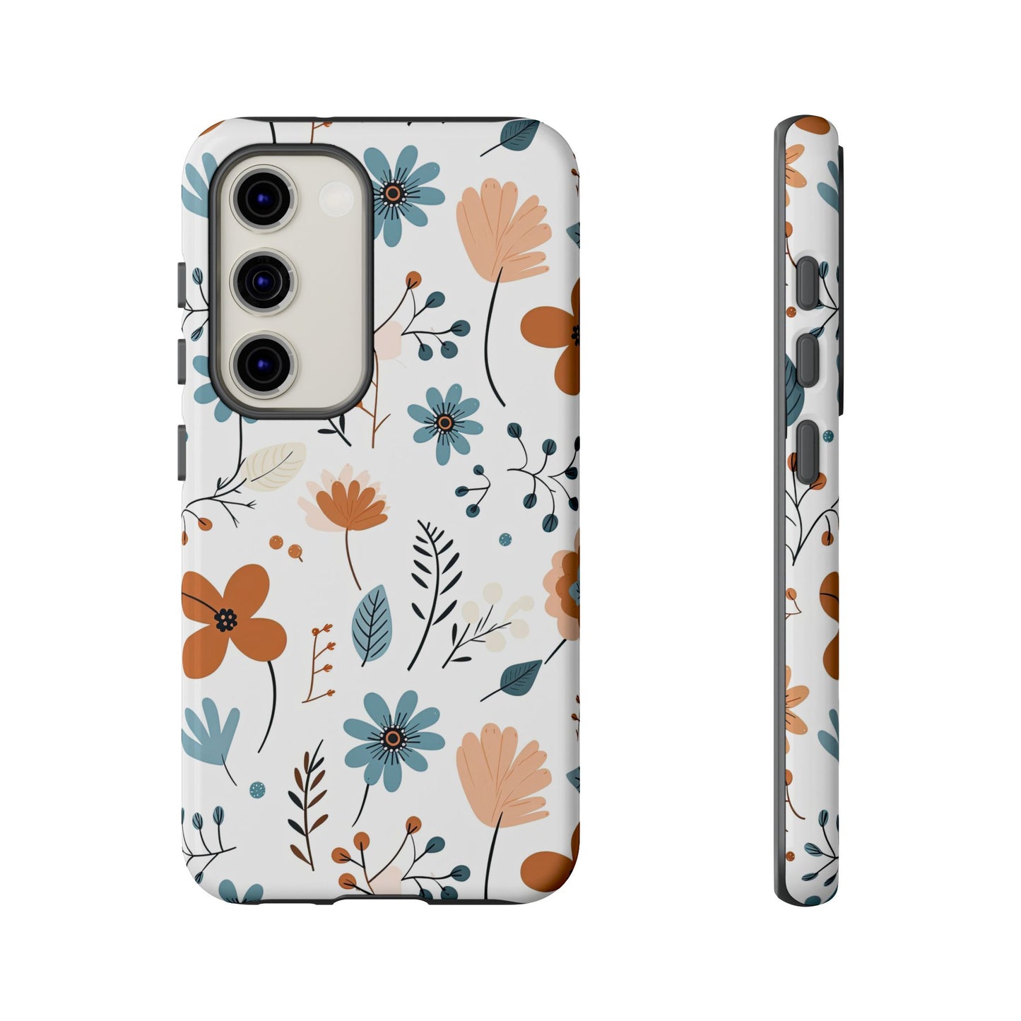 Floral Tough Phone Case - Vibrant Design for Nature Lovers