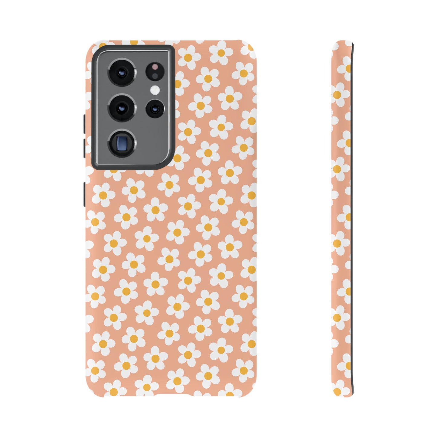 Floral Tough Case for iPhone - Durable Protection with Cute Daisy Design