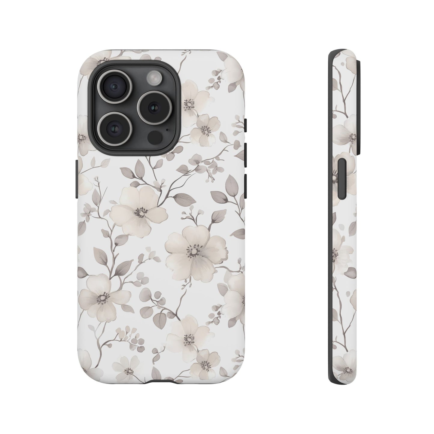 Elegant Floral Phone Case - Tough & Stylish Protection