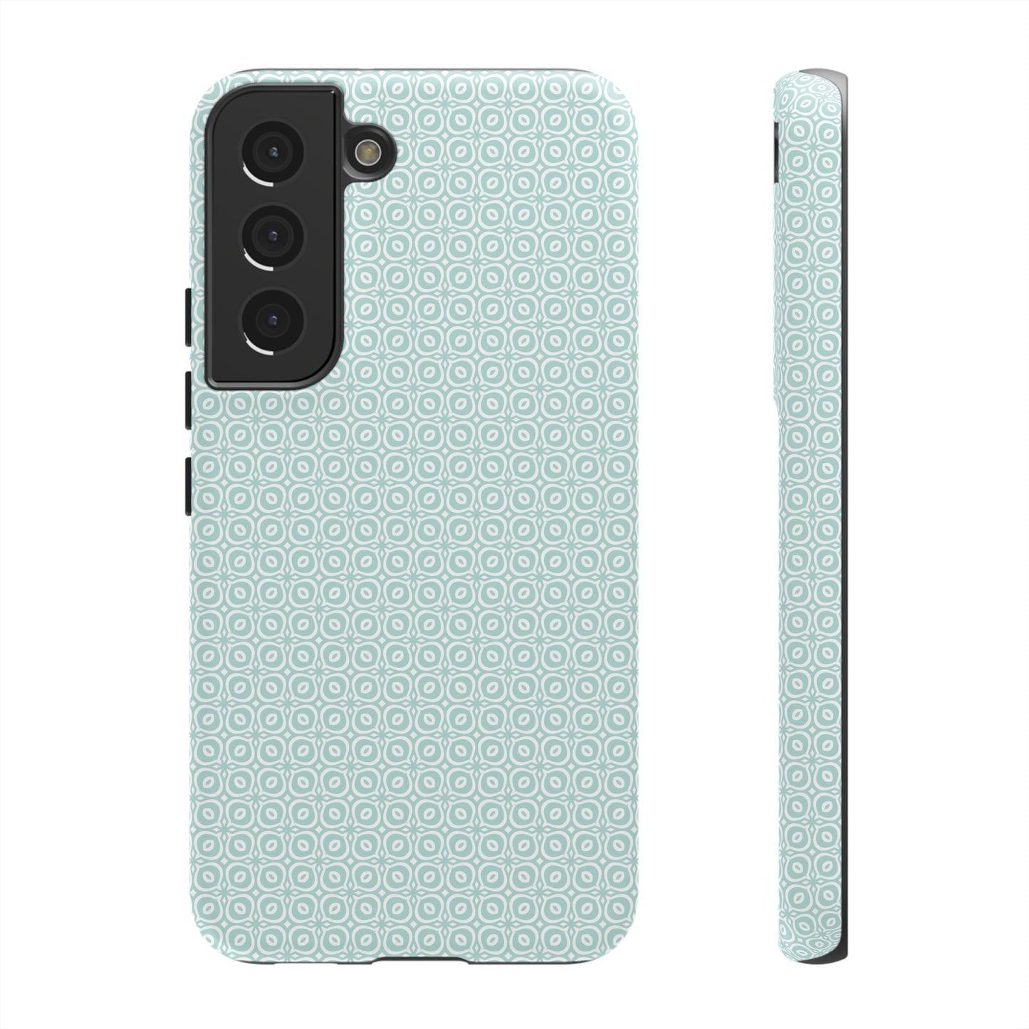 Stylish Tough Phone Case with Geometric Pattern