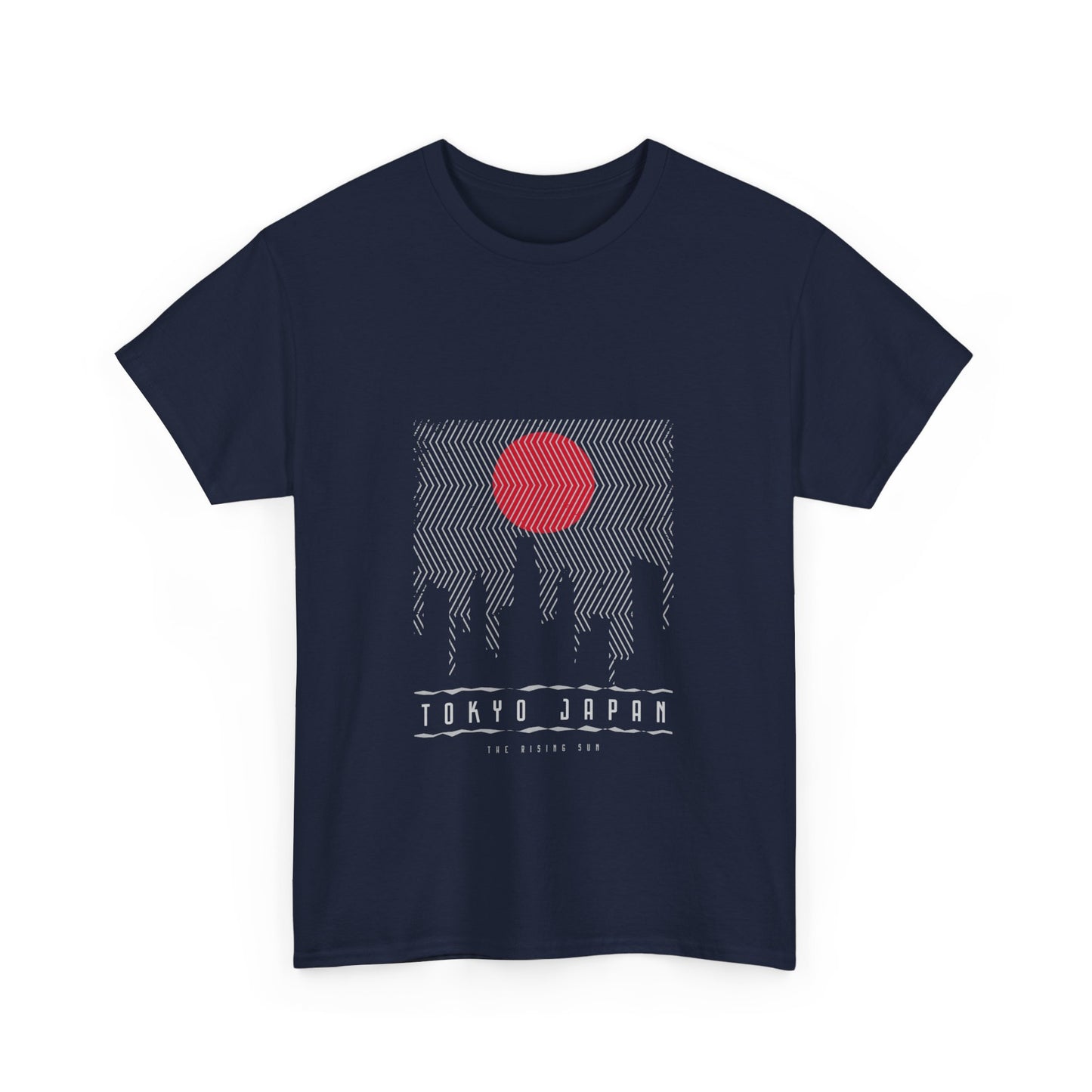 Tokyo Japan Graphic Unisex Heavy Cotton Tee - Casual Streetwear