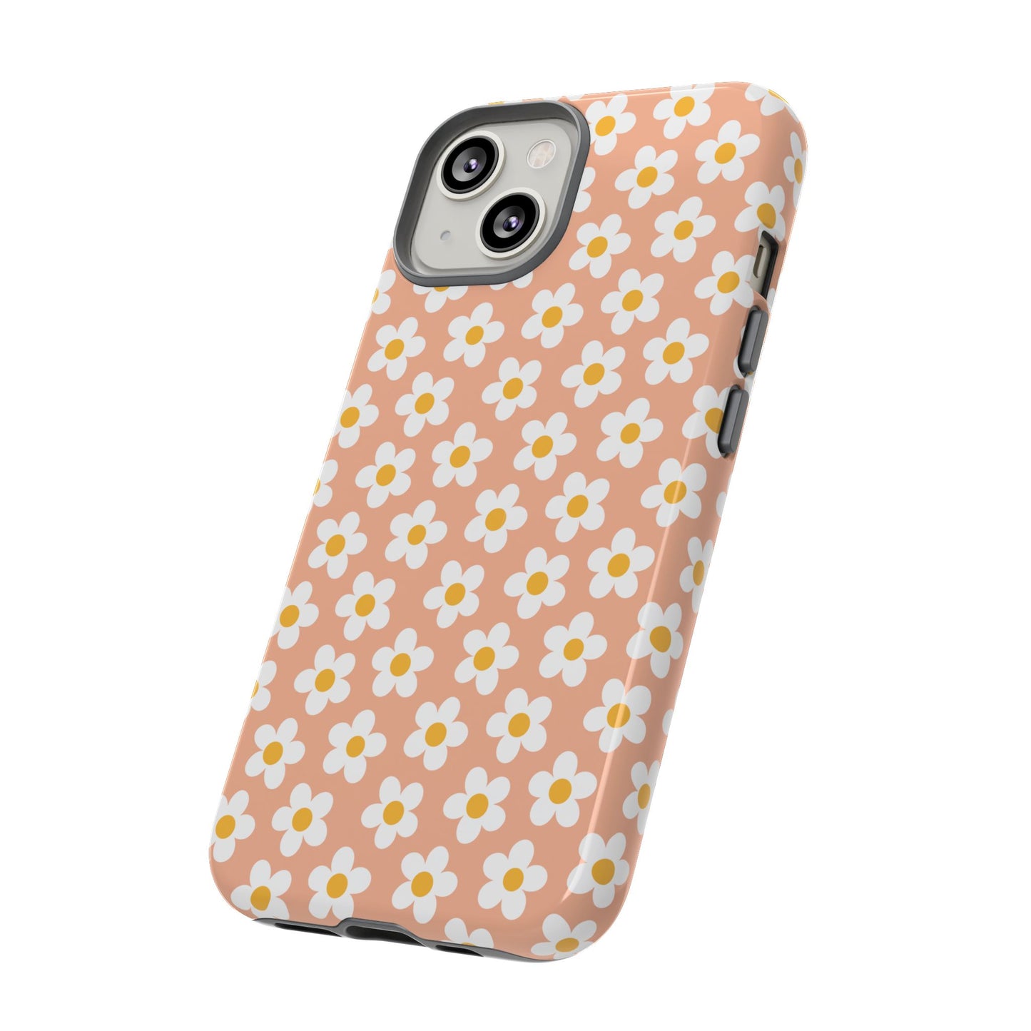 Floral Tough Case for iPhone - Durable Protection with Cute Daisy Design