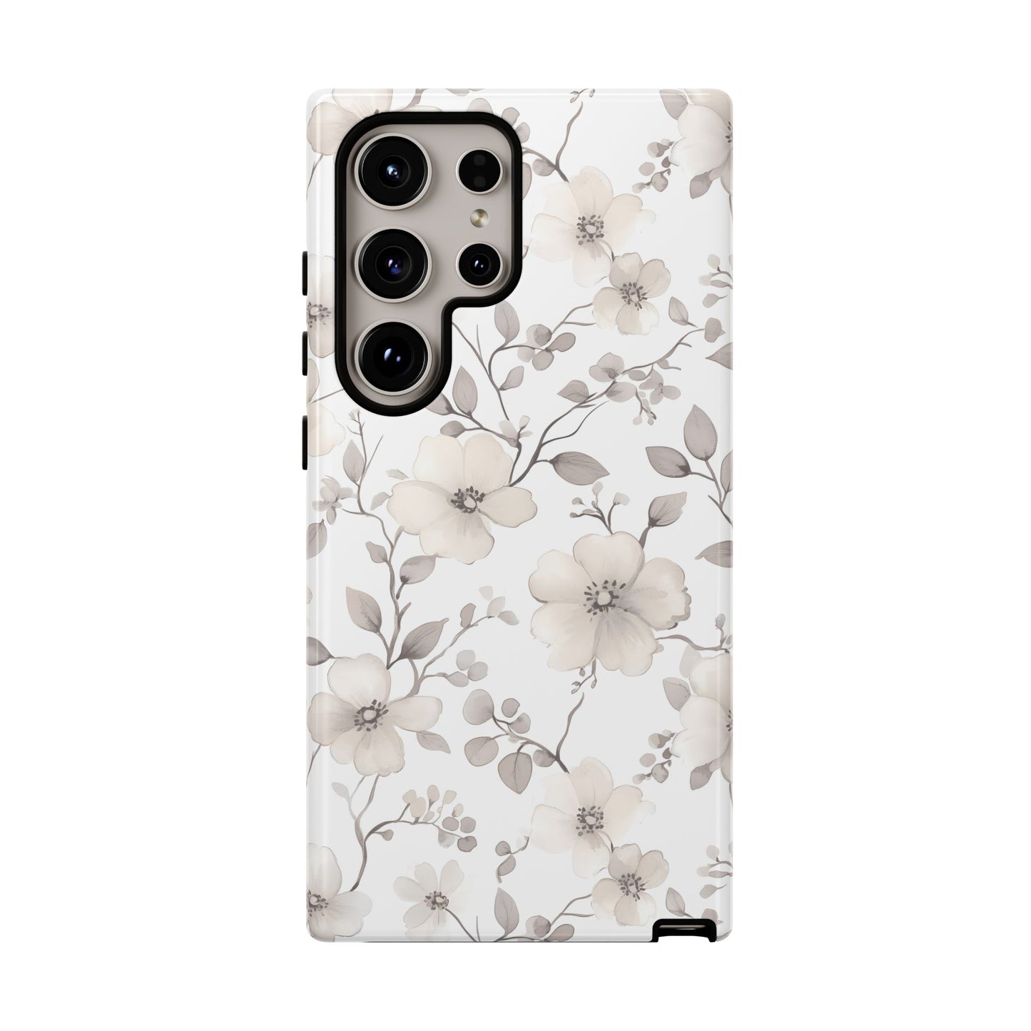 Elegant Floral Phone Case - Tough & Stylish Protection