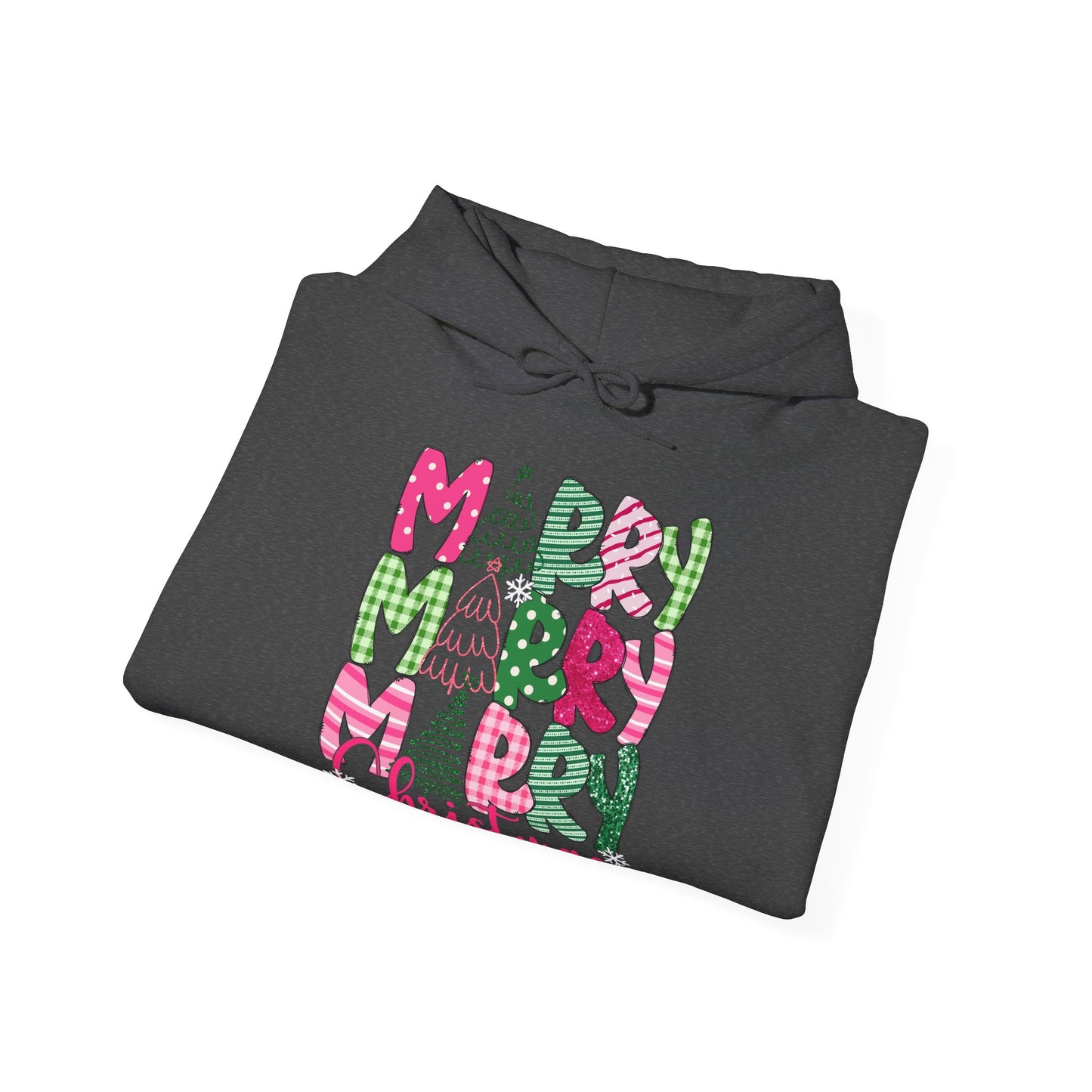 Merry Christmas Hooded Sweatshirt | Unisex Holiday Apparel