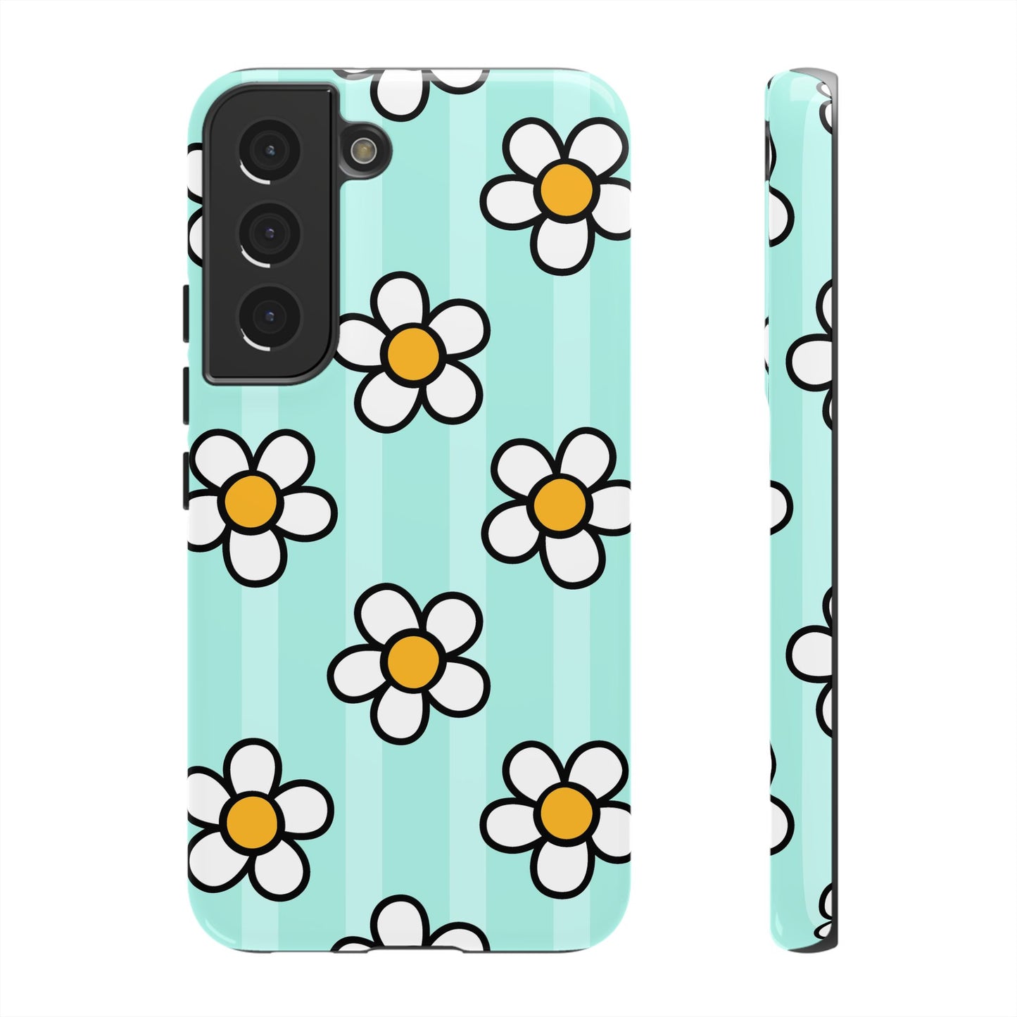 Daisy Phone Case - Tough, Stylish & Fun for Floral Lovers