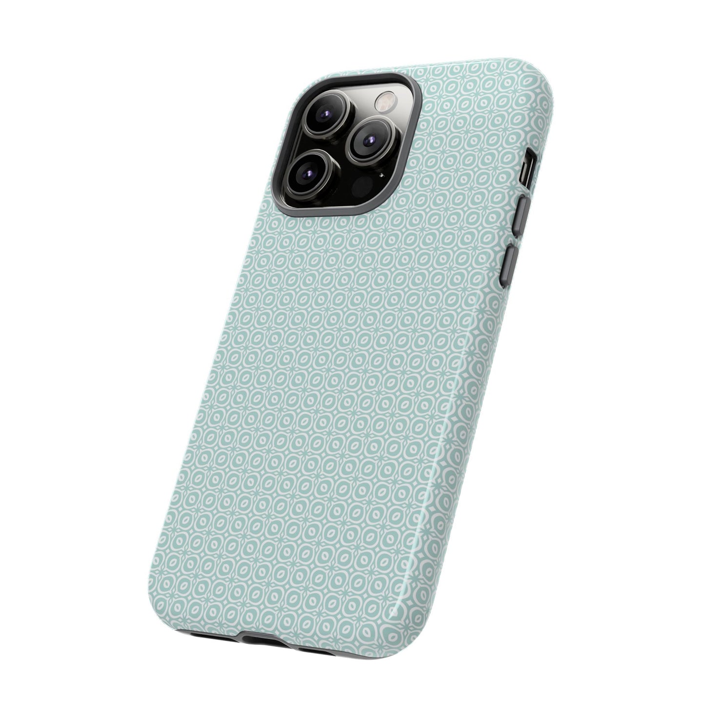 Stylish Tough Phone Case with Geometric Pattern