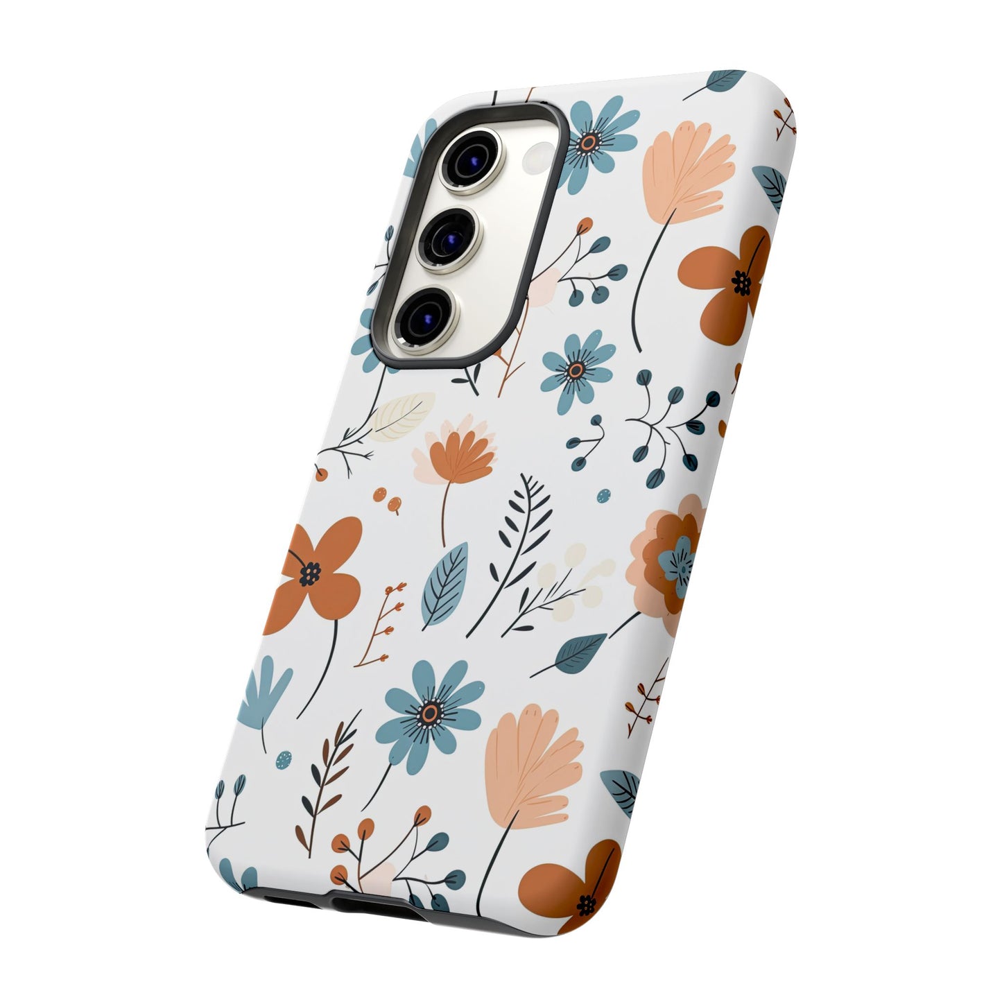 Floral Tough Phone Case - Vibrant Design for Nature Lovers