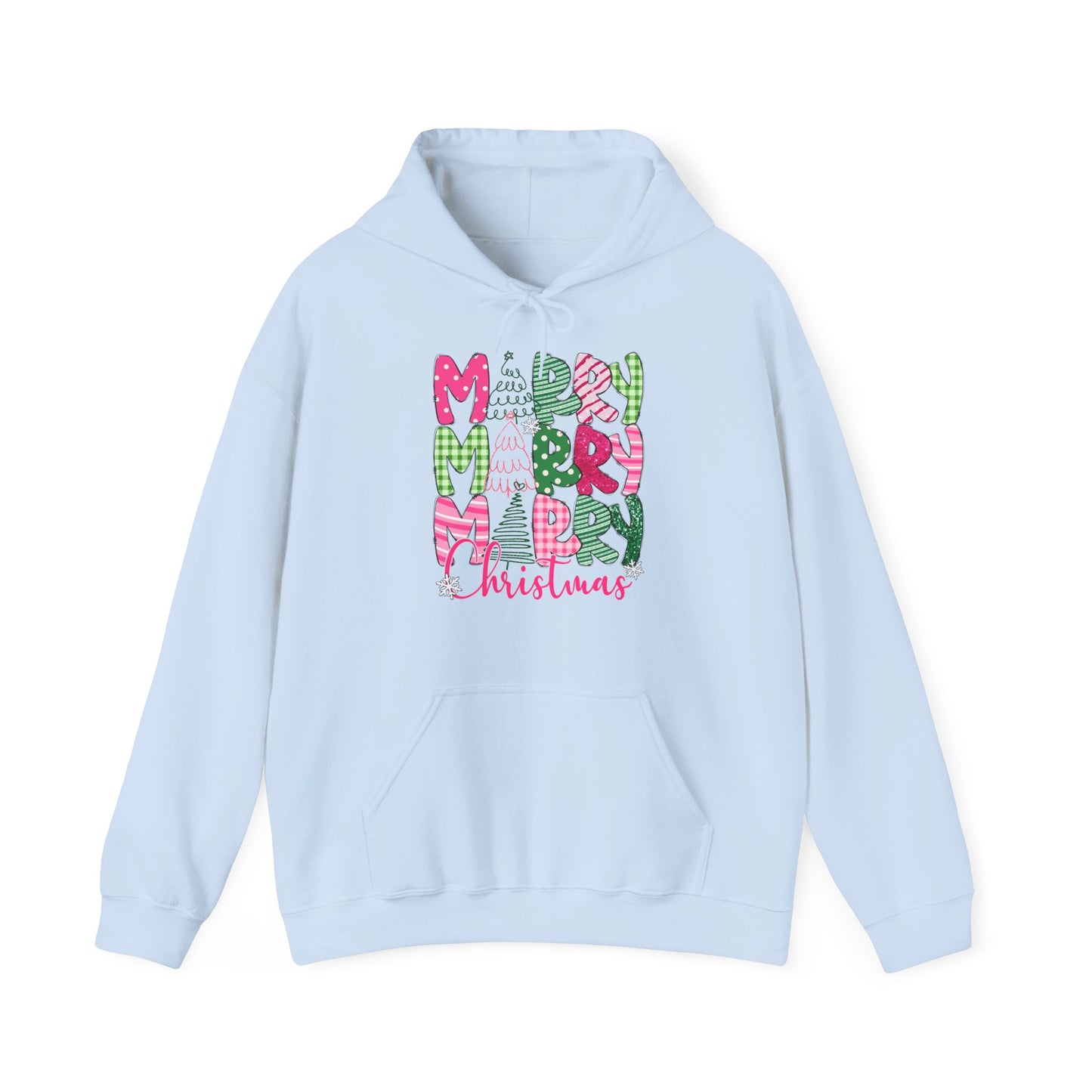 Merry Christmas Hooded Sweatshirt | Unisex Holiday Apparel