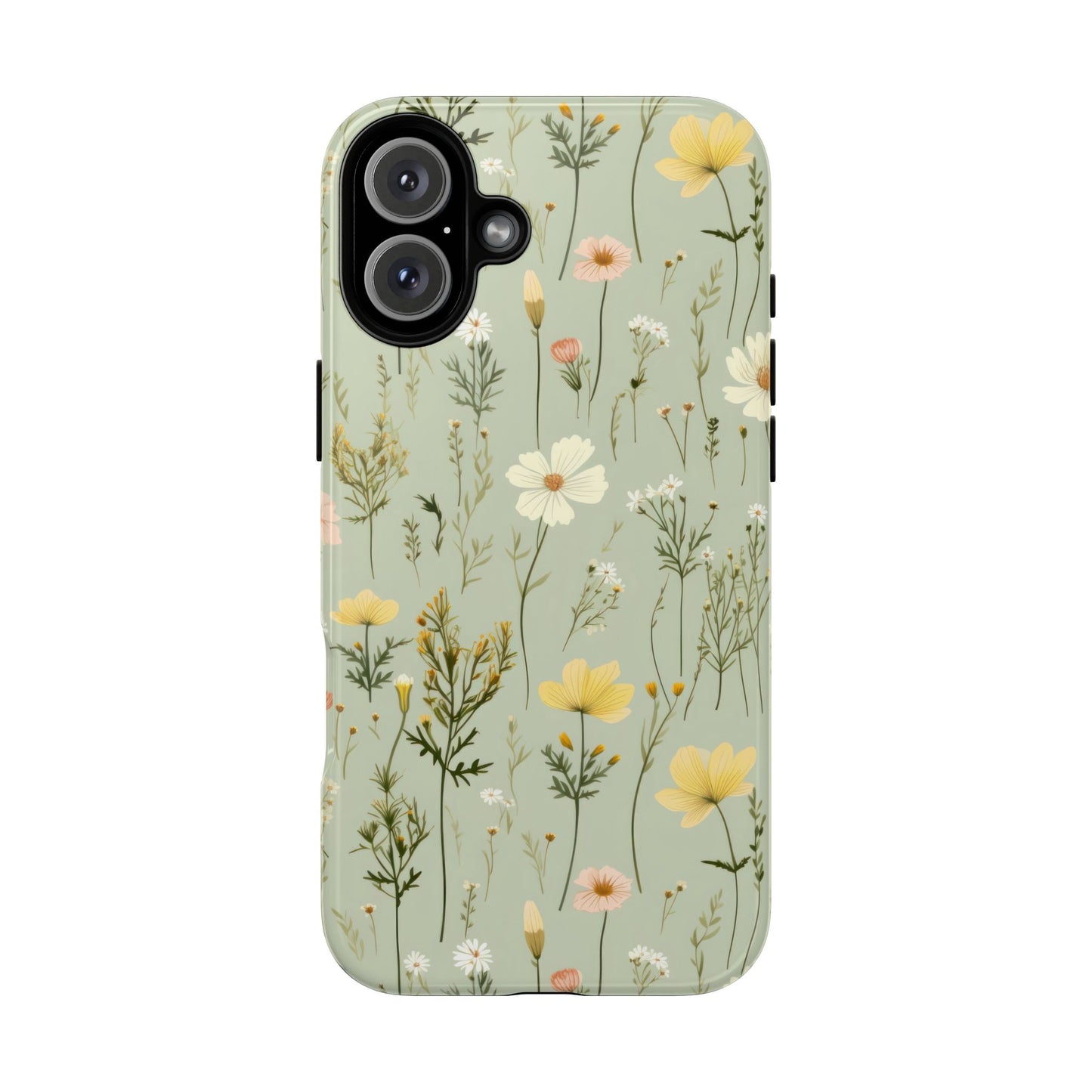 Floral Tough Phone Case - Stylish and Durable for Nature Lovers