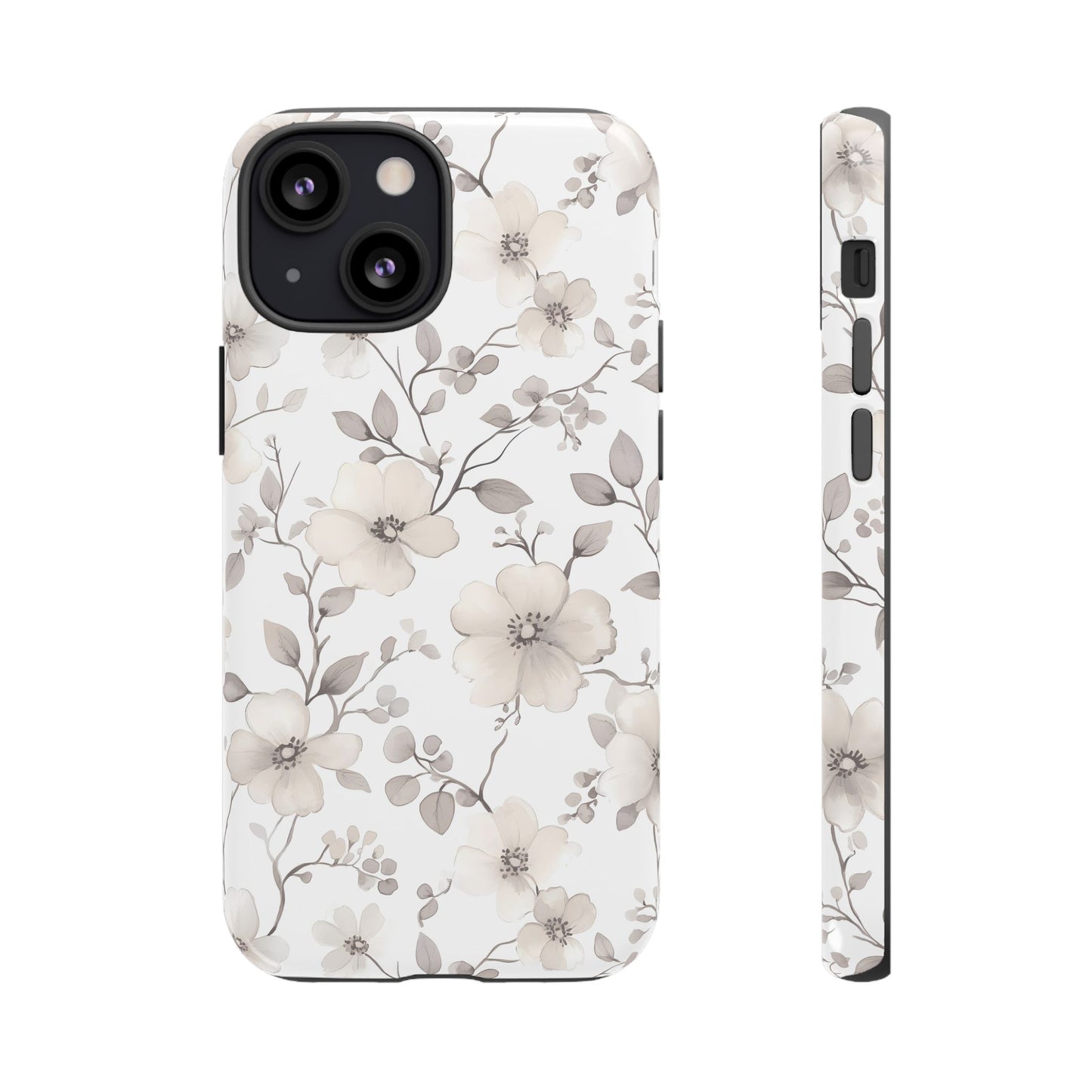 Elegant Floral Phone Case - Tough & Stylish Protection