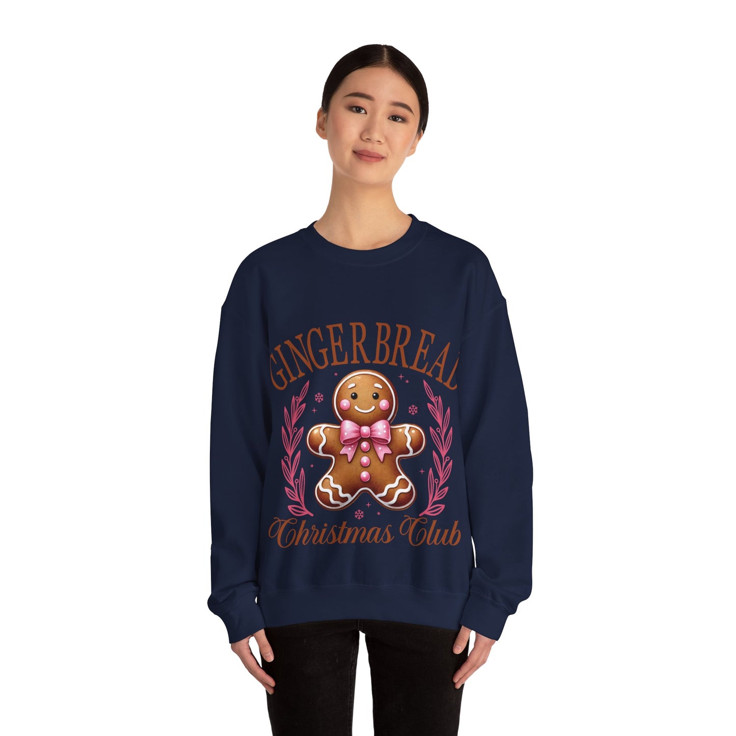 Gingerbread Christmas Club Sweatshirt - Cozy Holiday Apparel