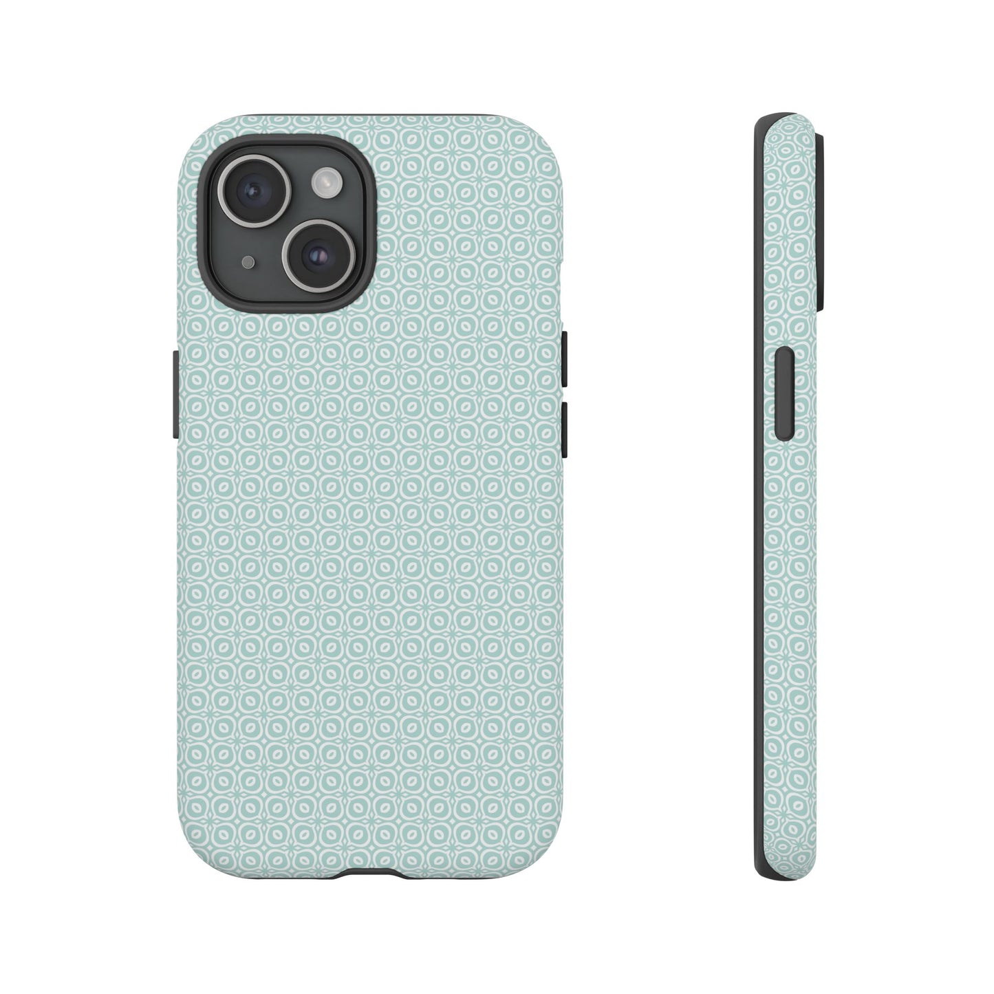 Stylish Tough Phone Case with Geometric Pattern