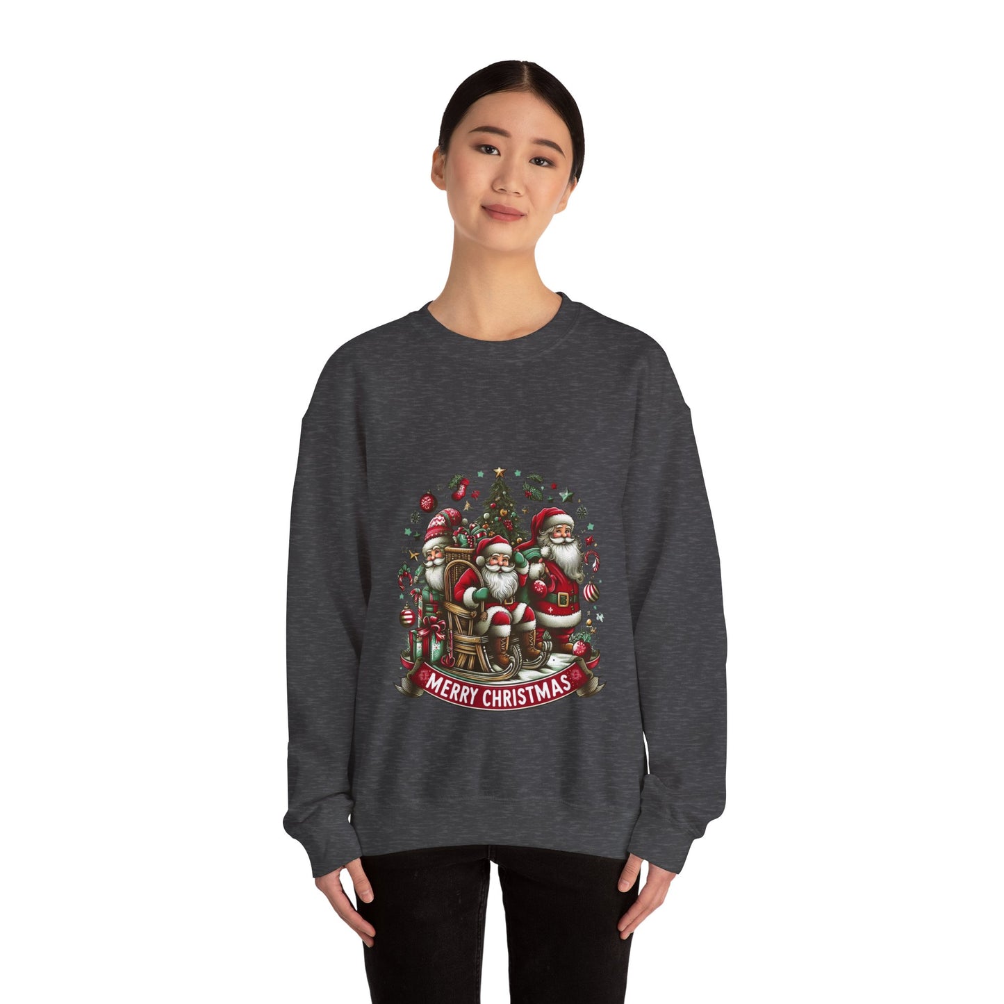 Merry Christmas Santa Crewneck Sweatshirt