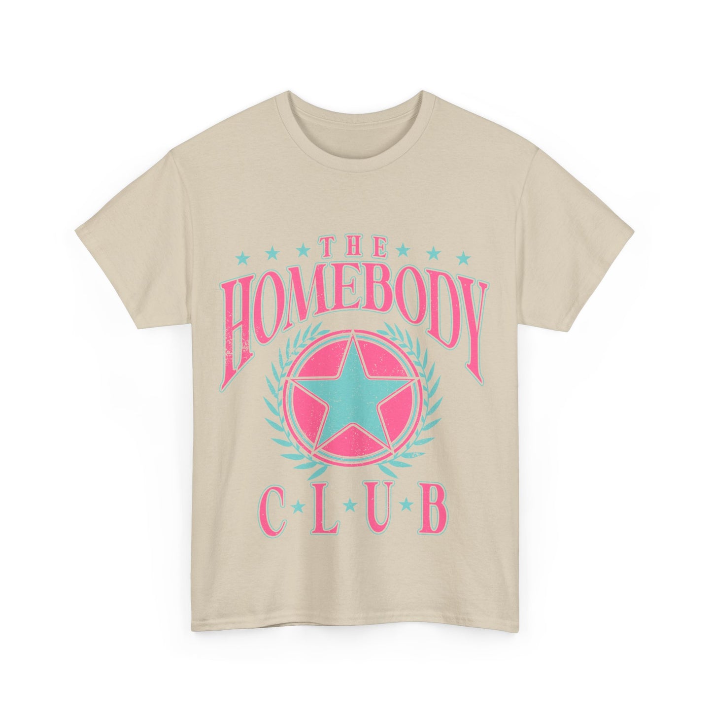 Homebody Club Unisex Heavy Cotton Tee - Comfortable and Stylish Casual Wear