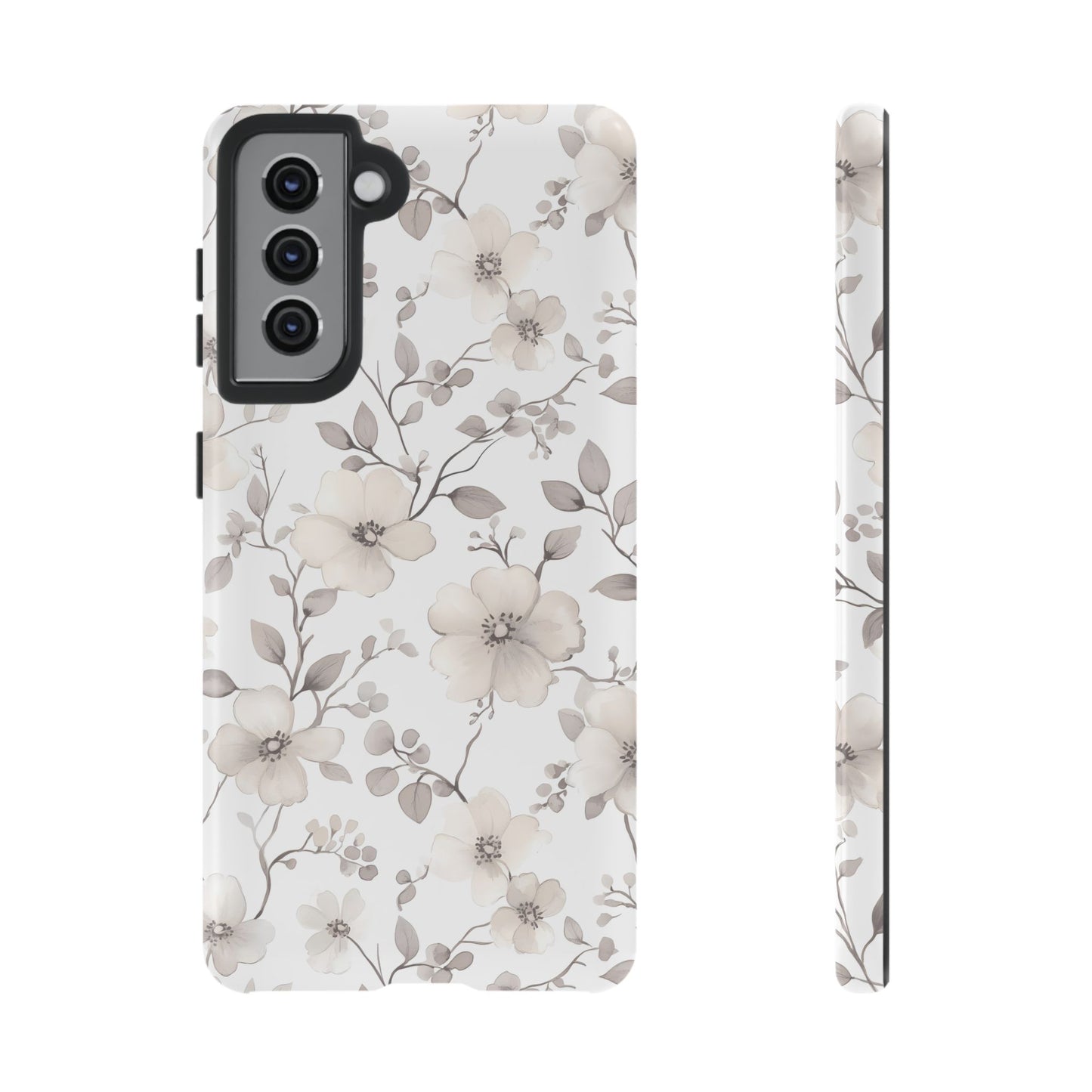 Elegant Floral Phone Case - Tough & Stylish Protection