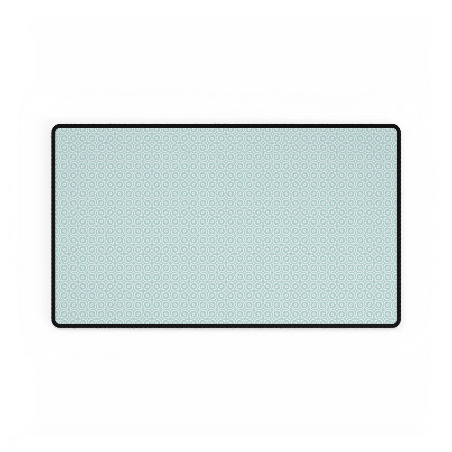 Desk Mats Geometric Pattern-Mint green