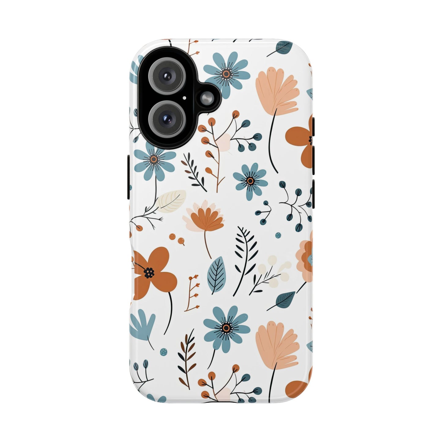 Floral Tough Phone Case - Vibrant Design for Nature Lovers