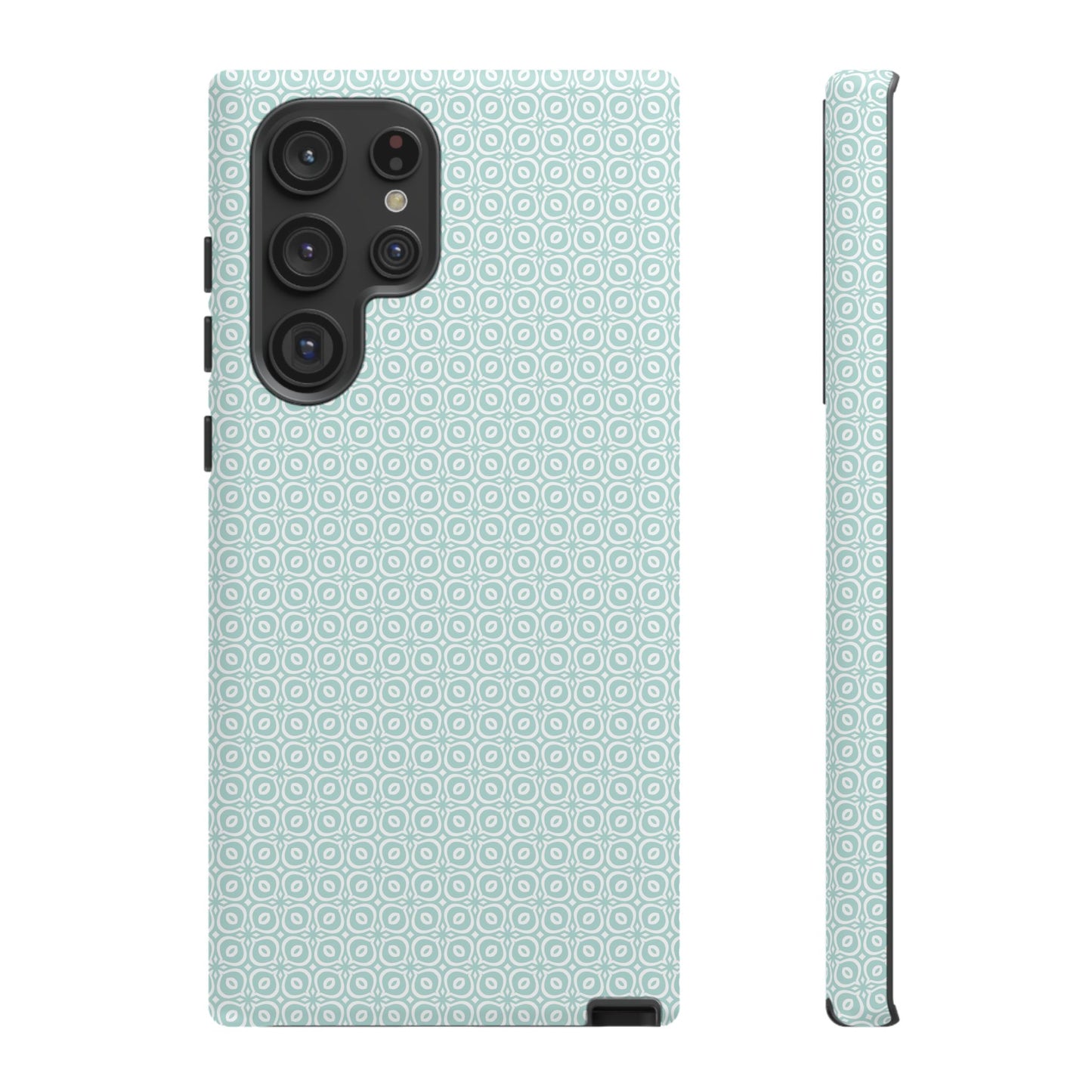 Stylish Tough Phone Case with Geometric Pattern