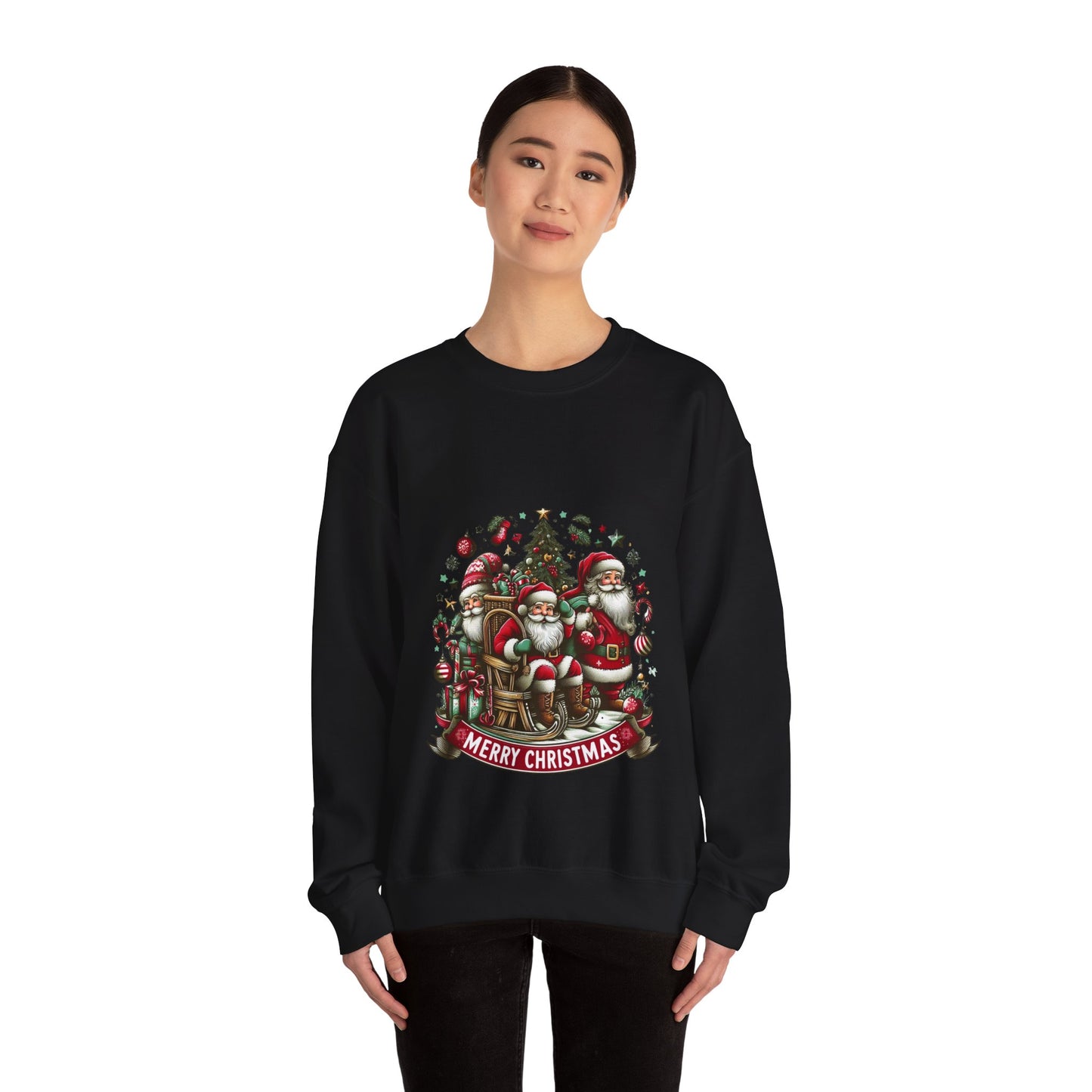 Merry Christmas Santa Crewneck Sweatshirt