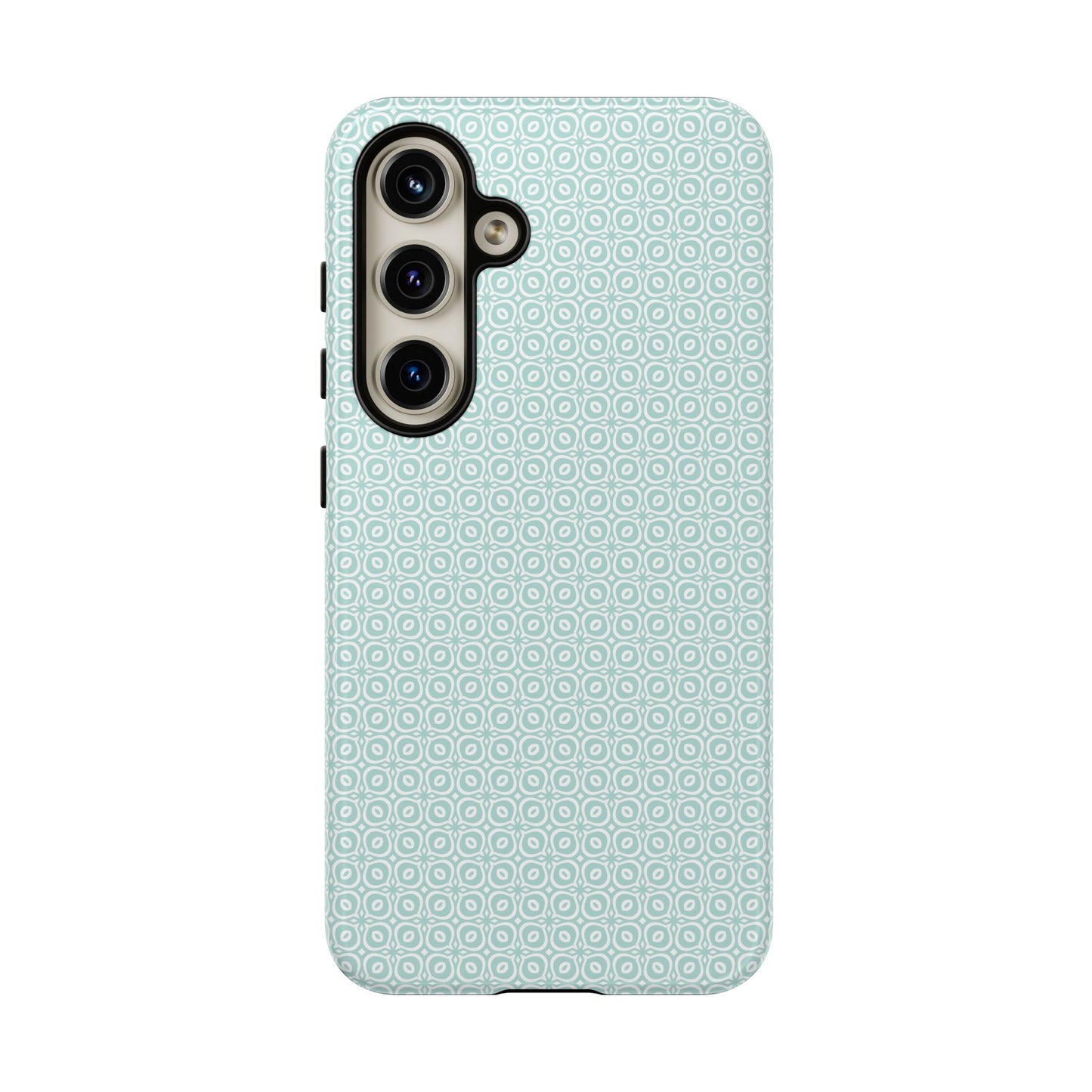 Stylish Tough Phone Case with Geometric Pattern