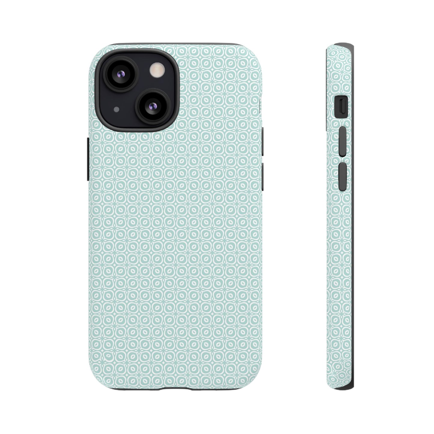 Stylish Tough Phone Case with Geometric Pattern