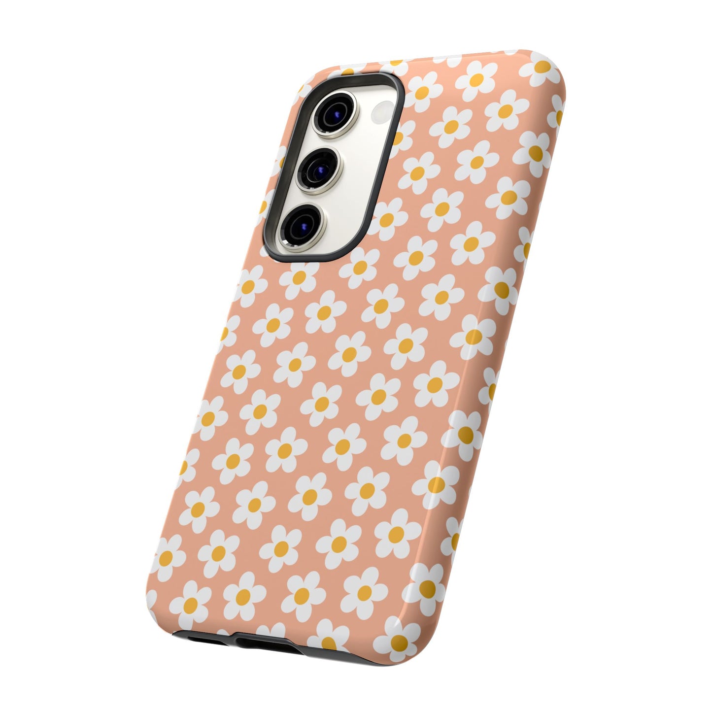 Floral Tough Case for iPhone - Durable Protection with Cute Daisy Design