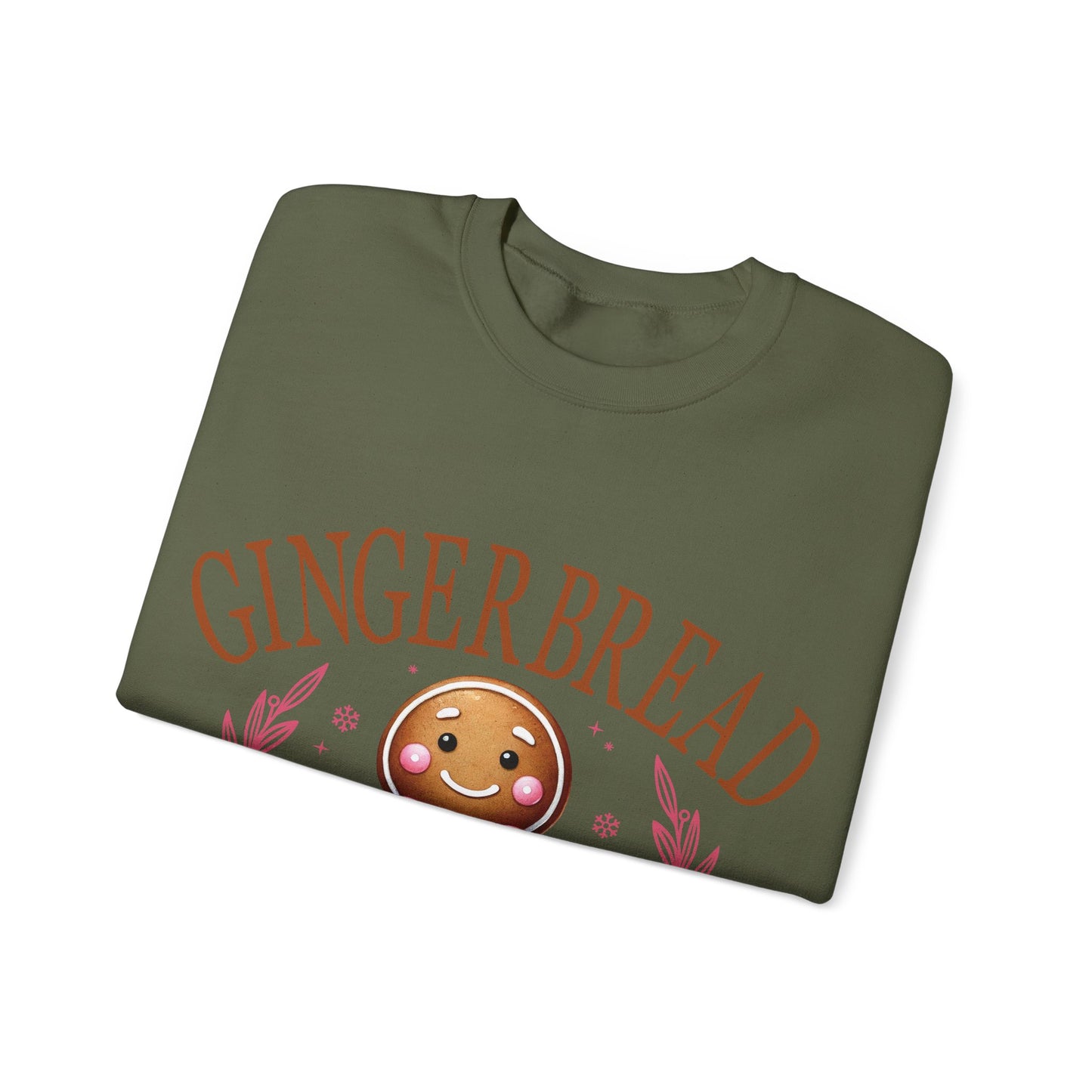 Gingerbread Christmas Club Sweatshirt - Cozy Holiday Apparel