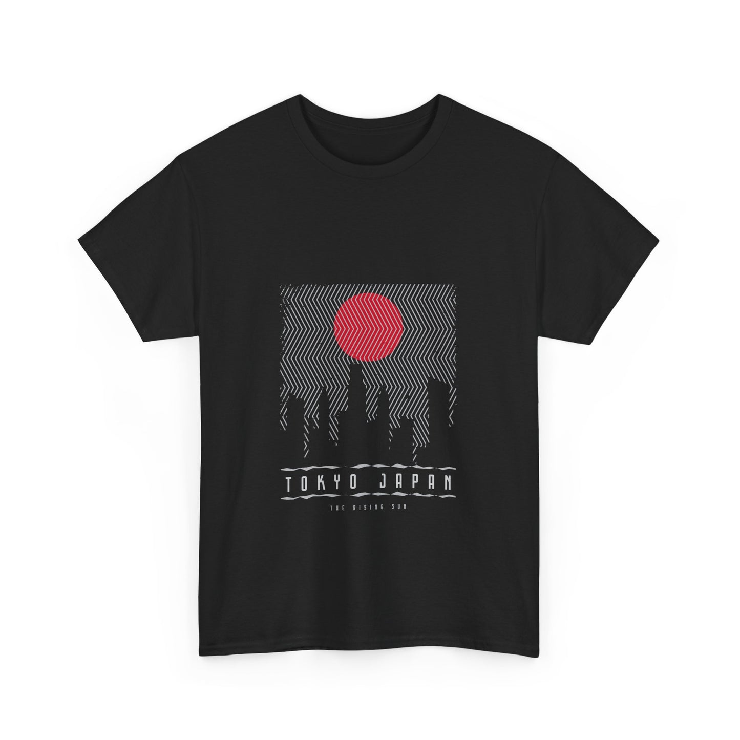 Tokyo Japan Graphic Unisex Heavy Cotton Tee - Casual Streetwear