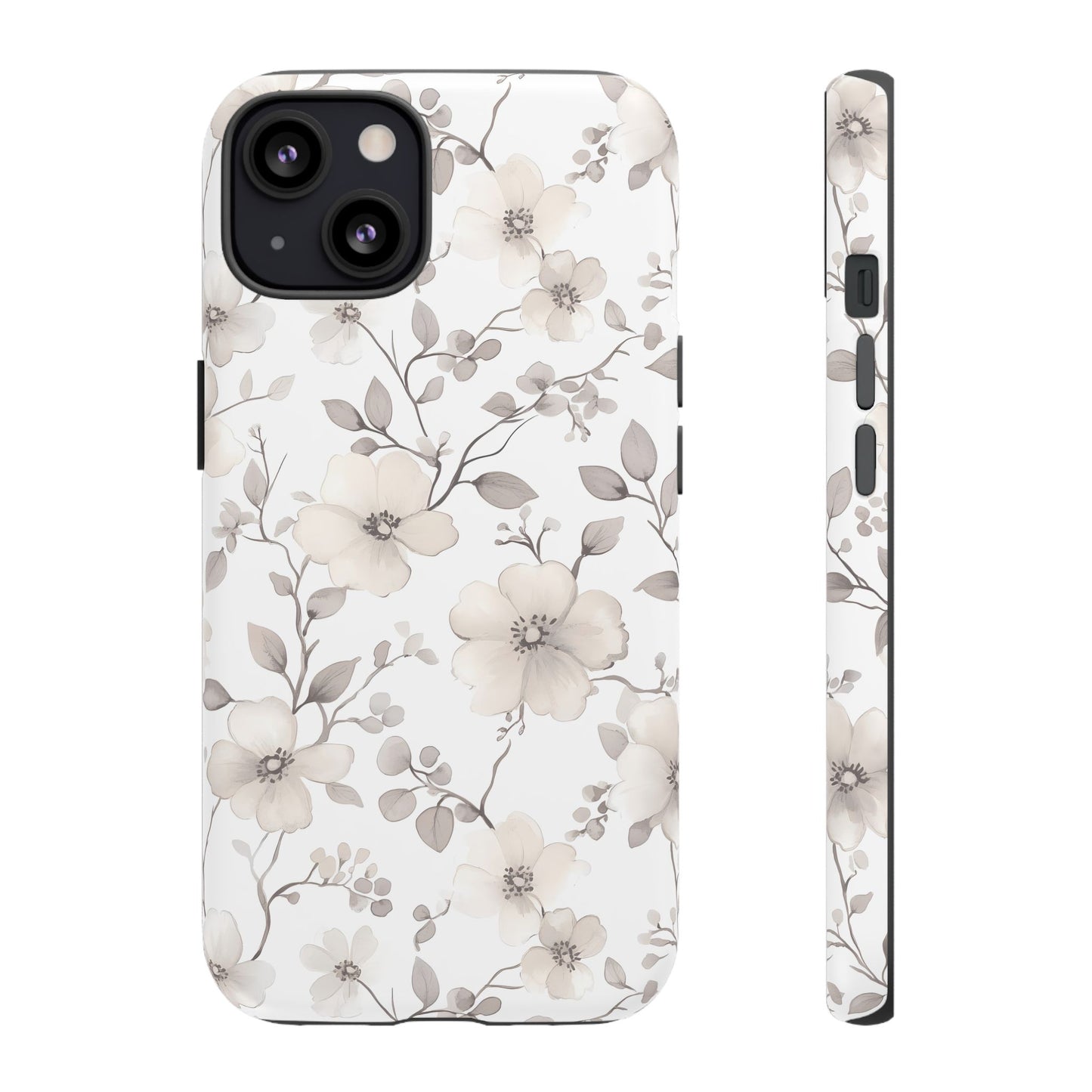 Elegant Floral Phone Case - Tough & Stylish Protection