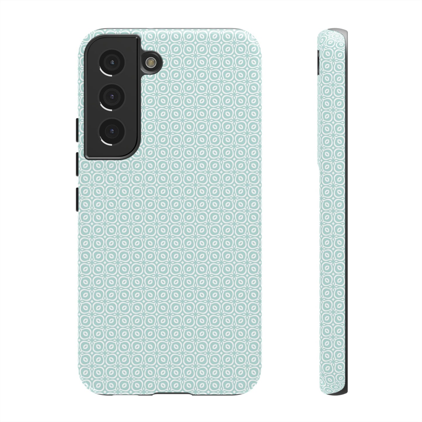 Stylish Tough Phone Case with Geometric Pattern