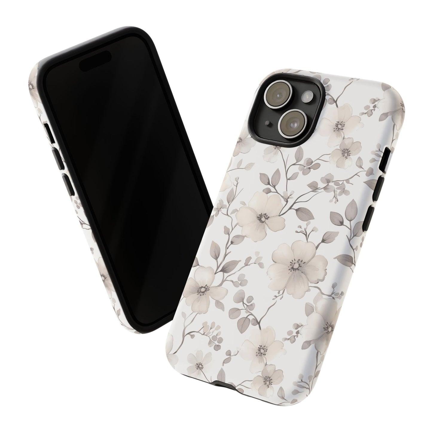 Elegant Floral Phone Case - Tough & Stylish Protection