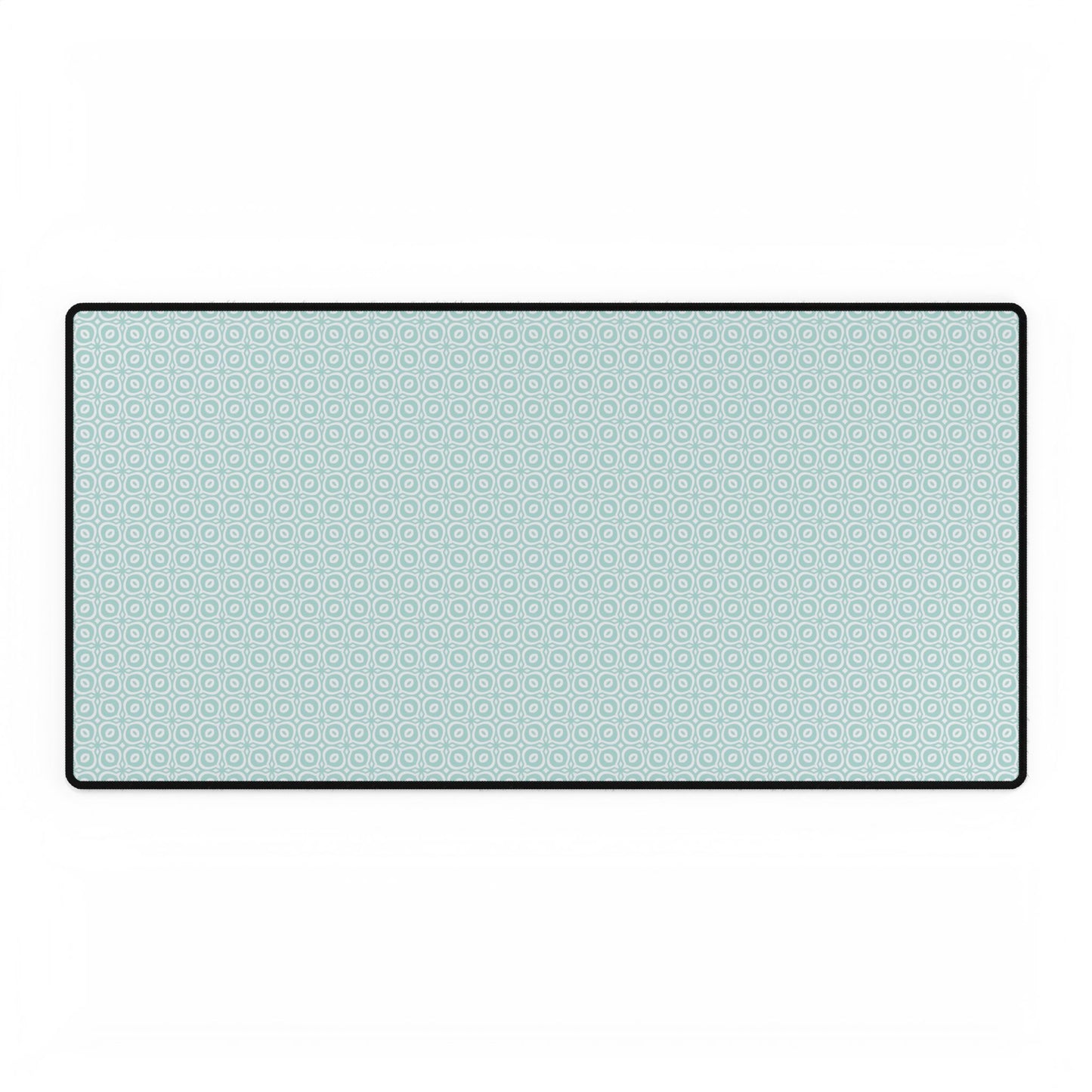 Desk Mats Geometric Pattern-Mint green