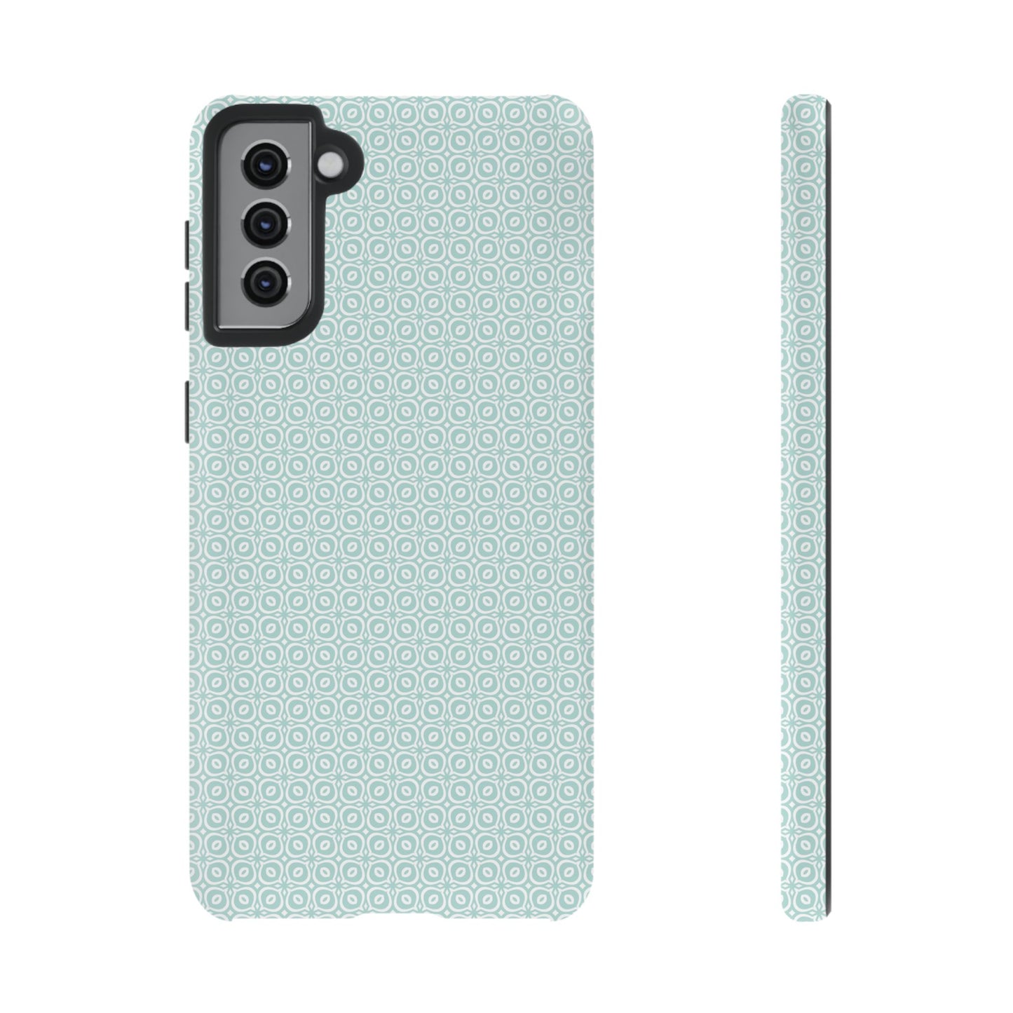 Stylish Tough Phone Case with Geometric Pattern