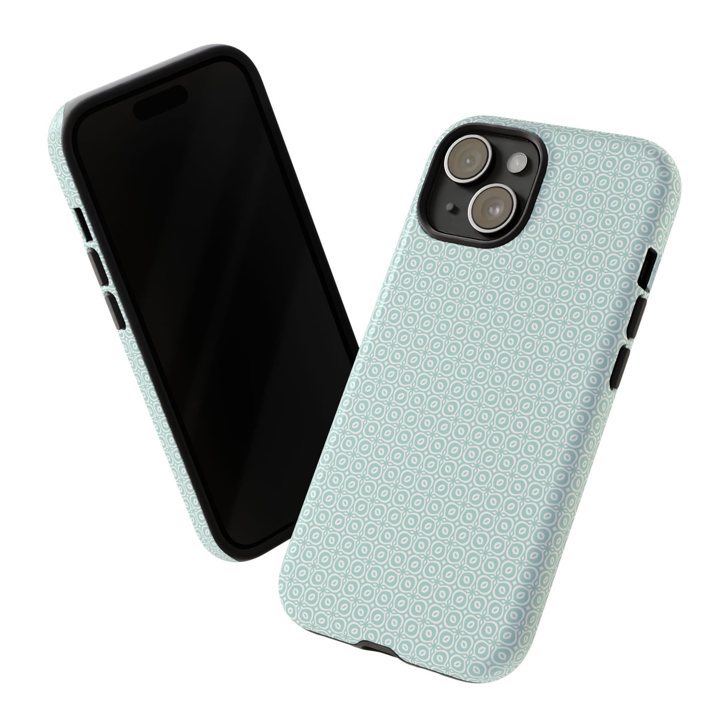 Stylish Tough Phone Case with Geometric Pattern