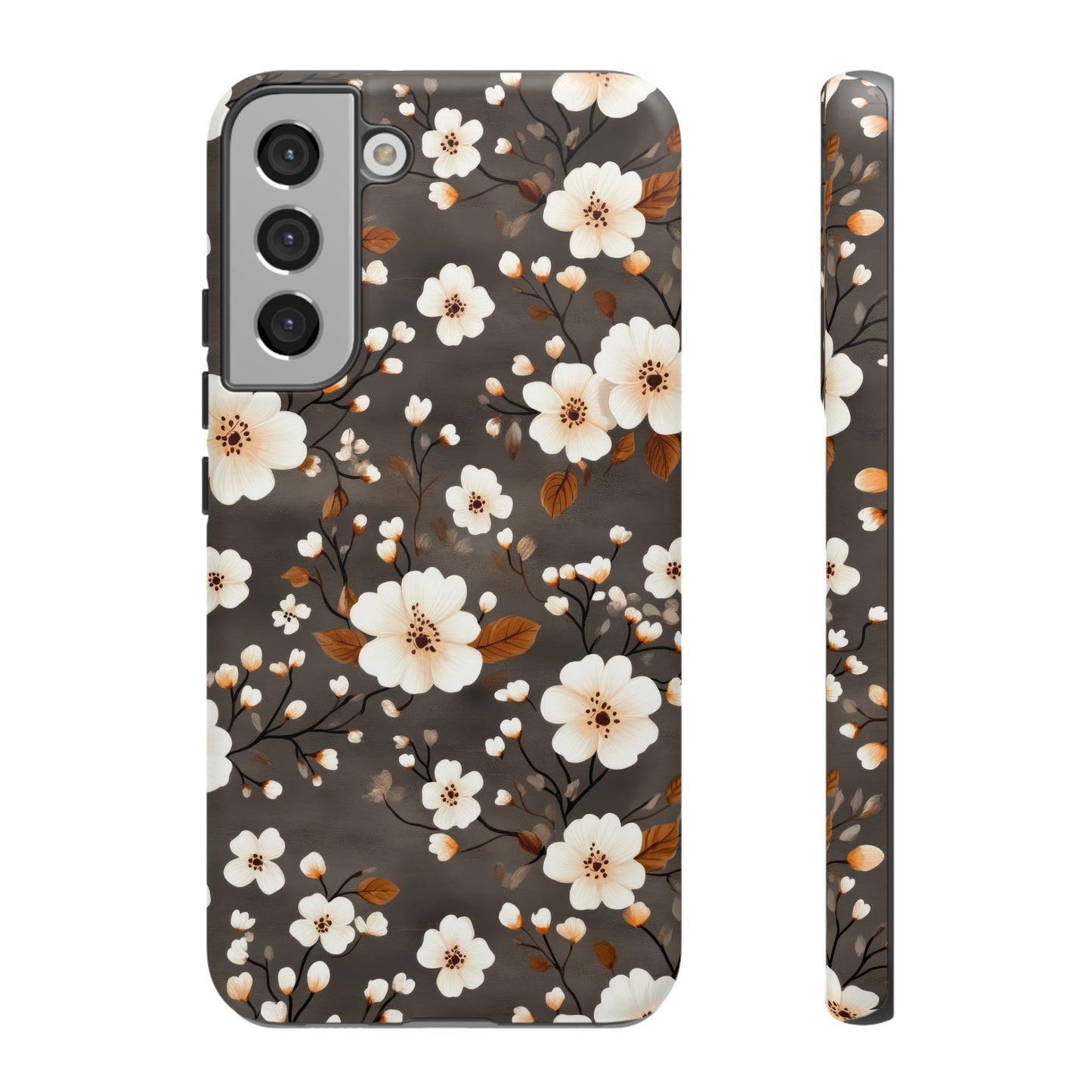 Floral Tough Case for iPhone - Elegant Flower Design Phone Cover