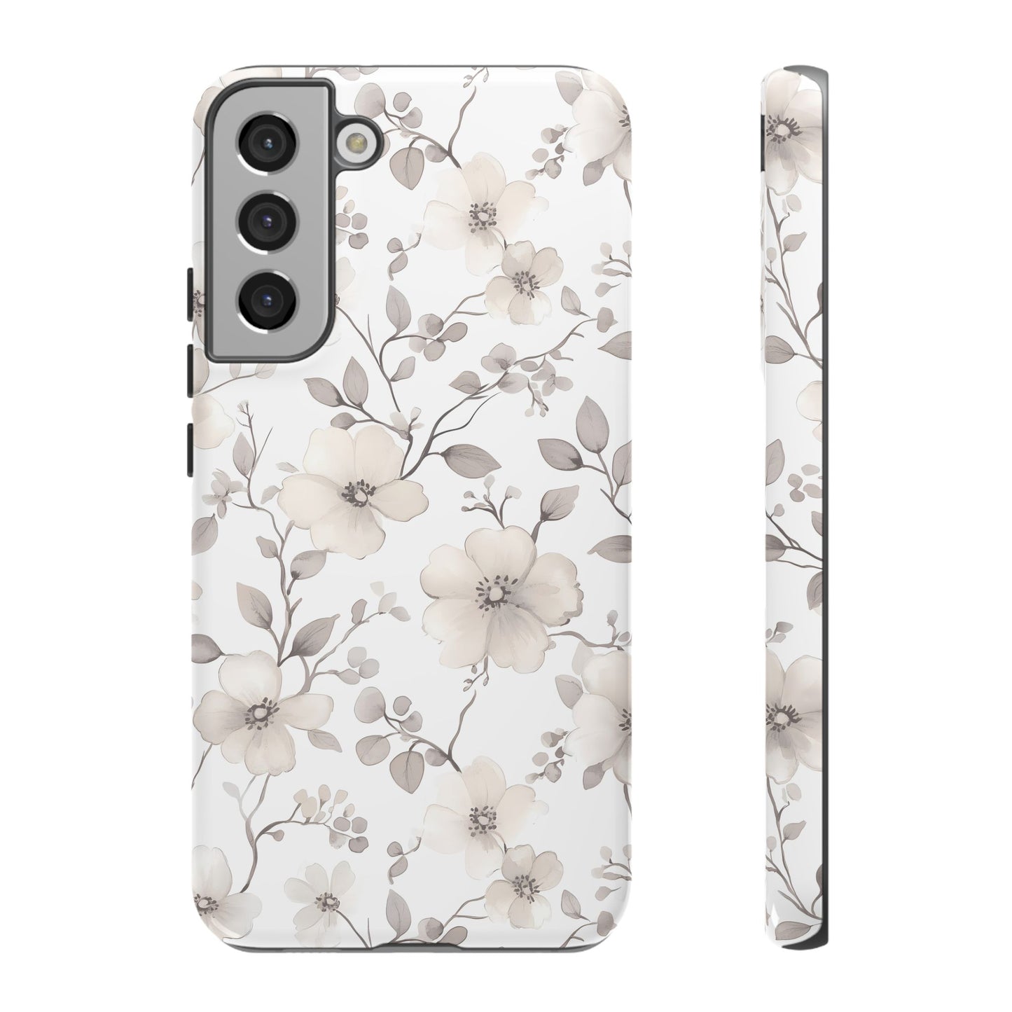 Elegant Floral Phone Case - Tough & Stylish Protection