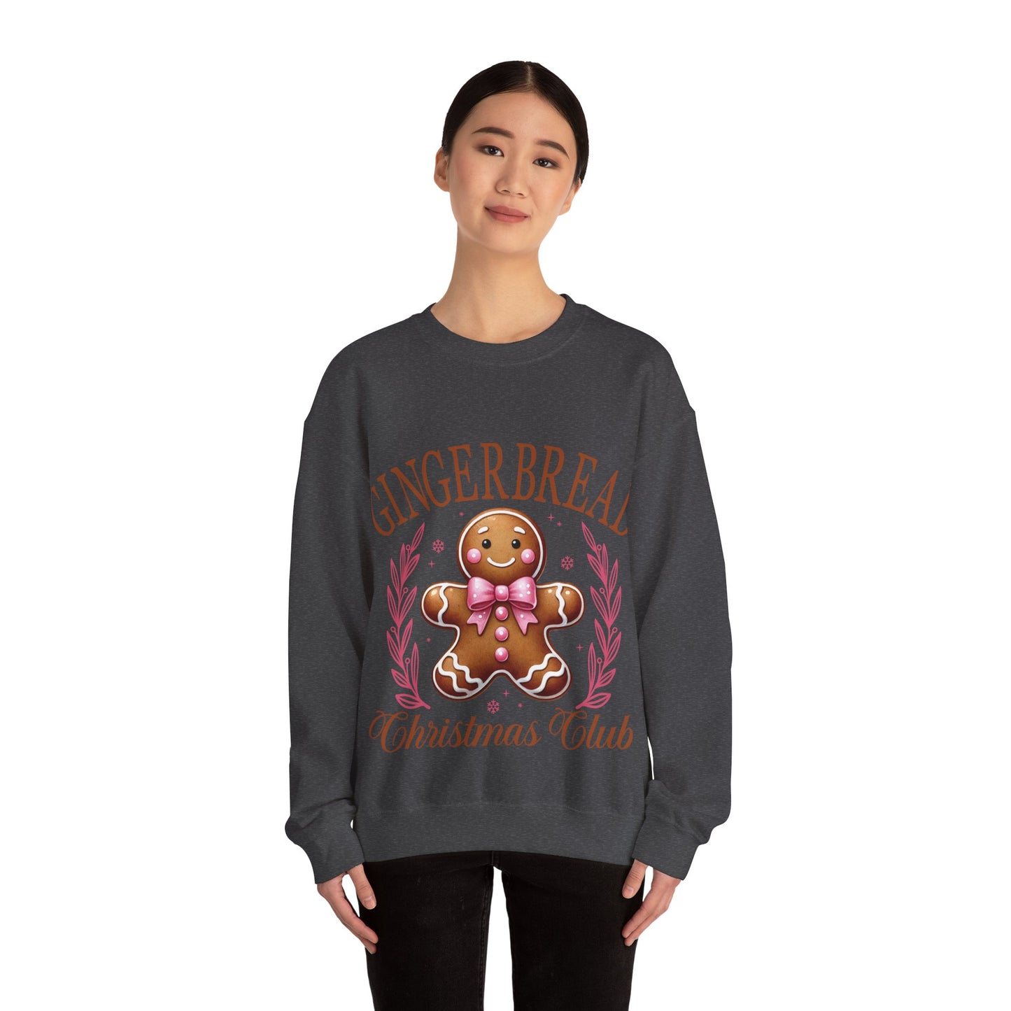 Gingerbread Christmas Club Sweatshirt - Cozy Holiday Apparel