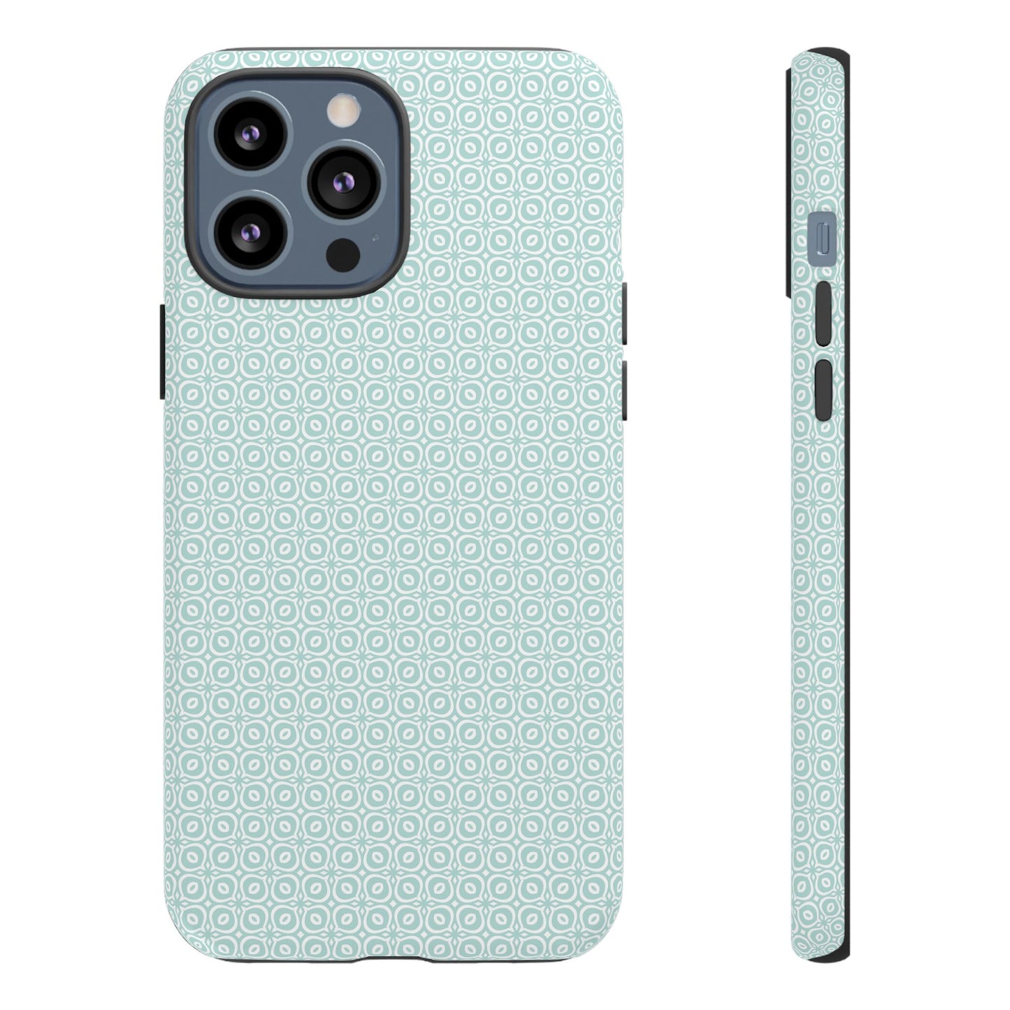 Stylish Tough Phone Case with Geometric Pattern