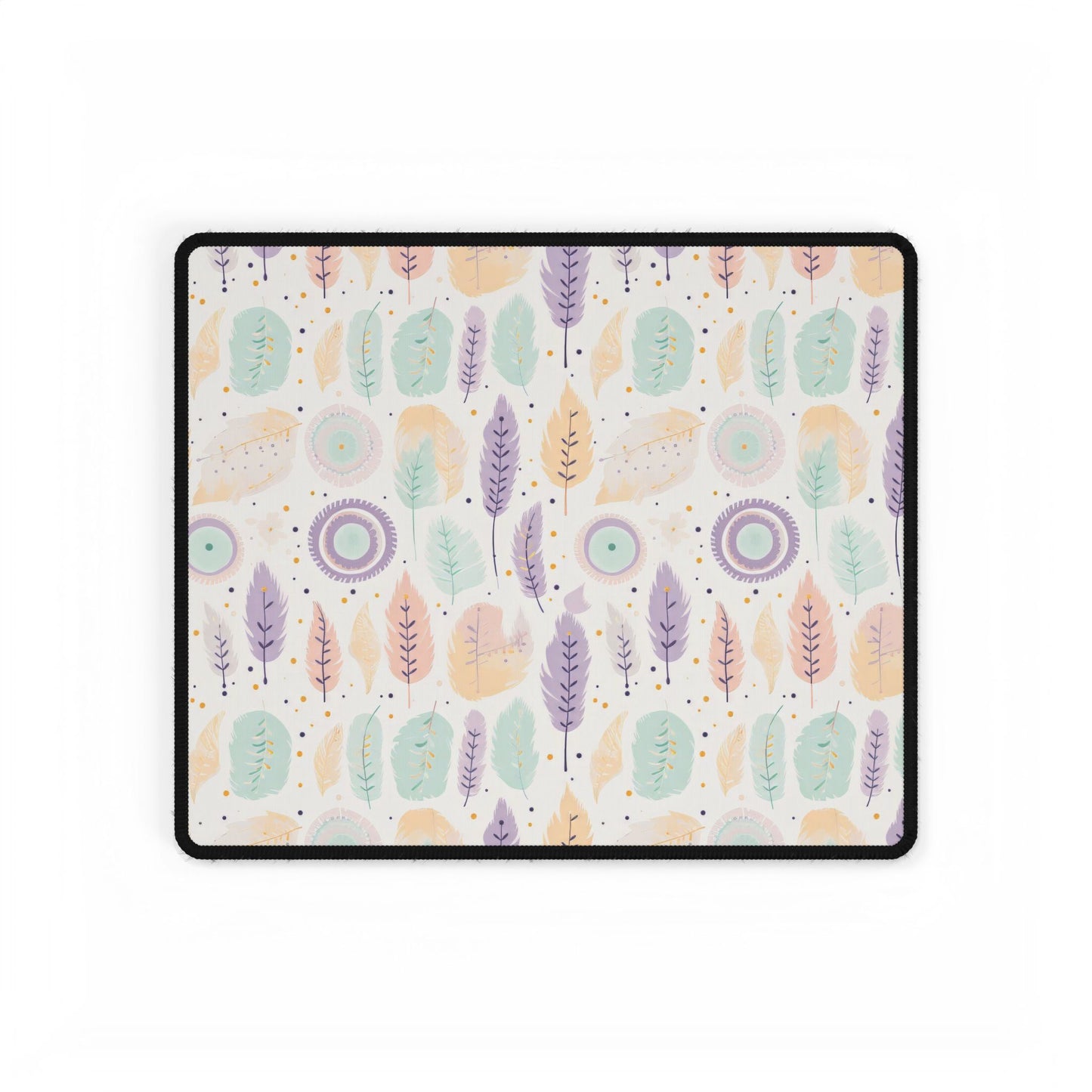 Desk Mats Boho Feather design