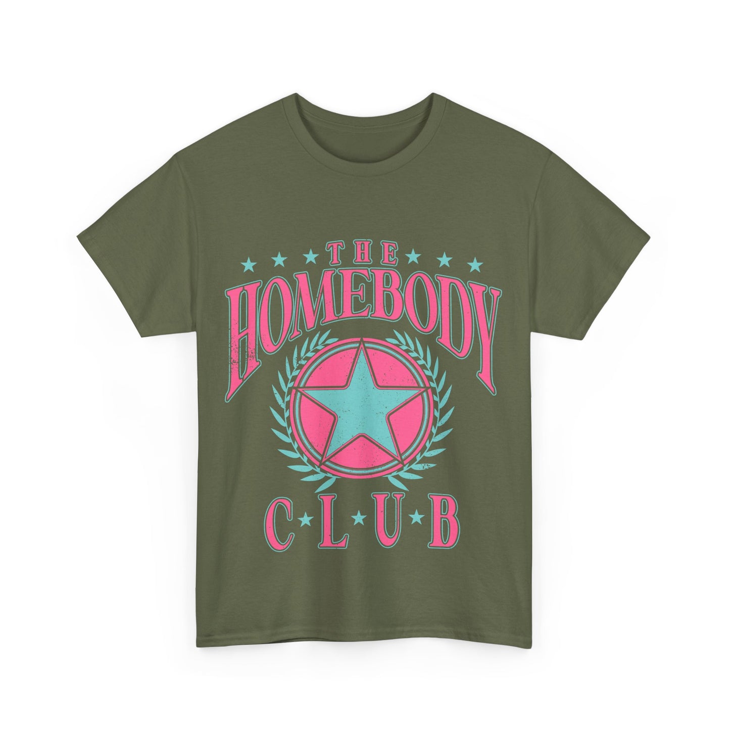 Homebody Club Unisex Heavy Cotton Tee - Comfortable and Stylish Casual Wear